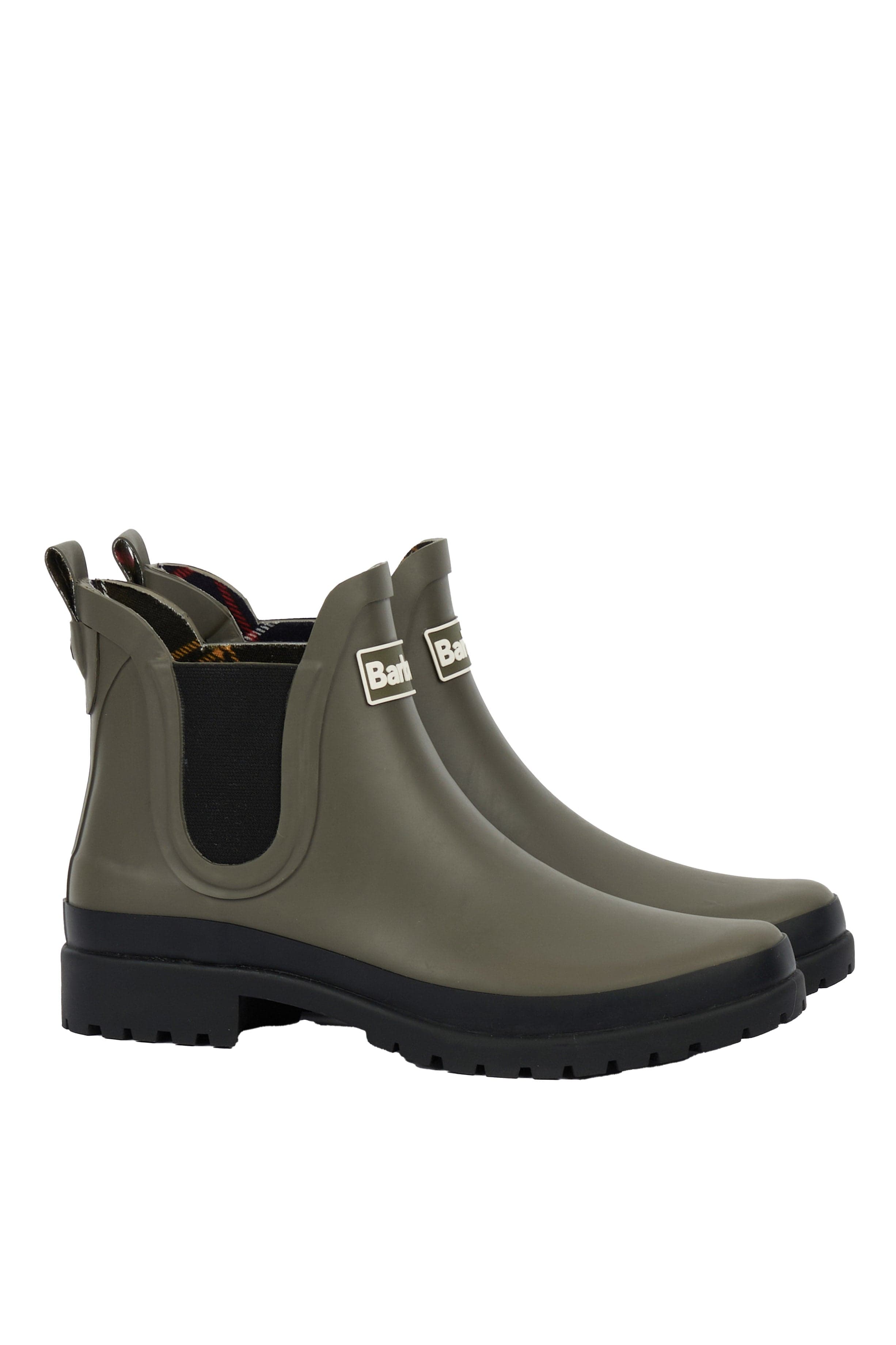 Barbour Mallow Chelsea Wellington Boots- Dusky Khaki