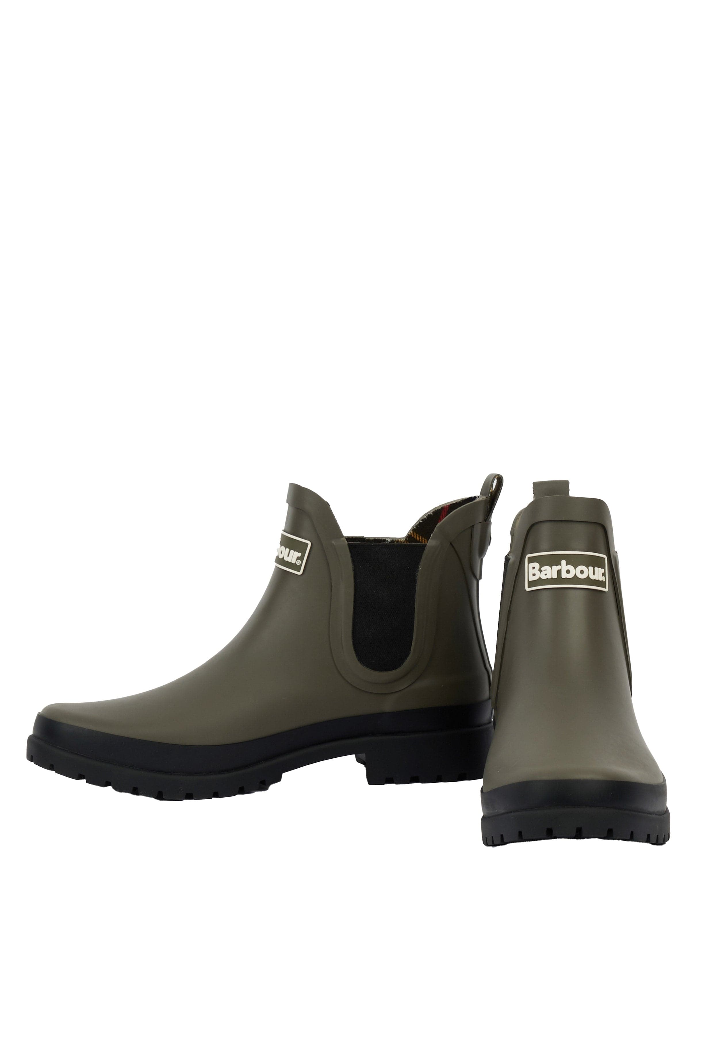 Barbour Mallow Chelsea Wellington Boots- Dusky Khaki