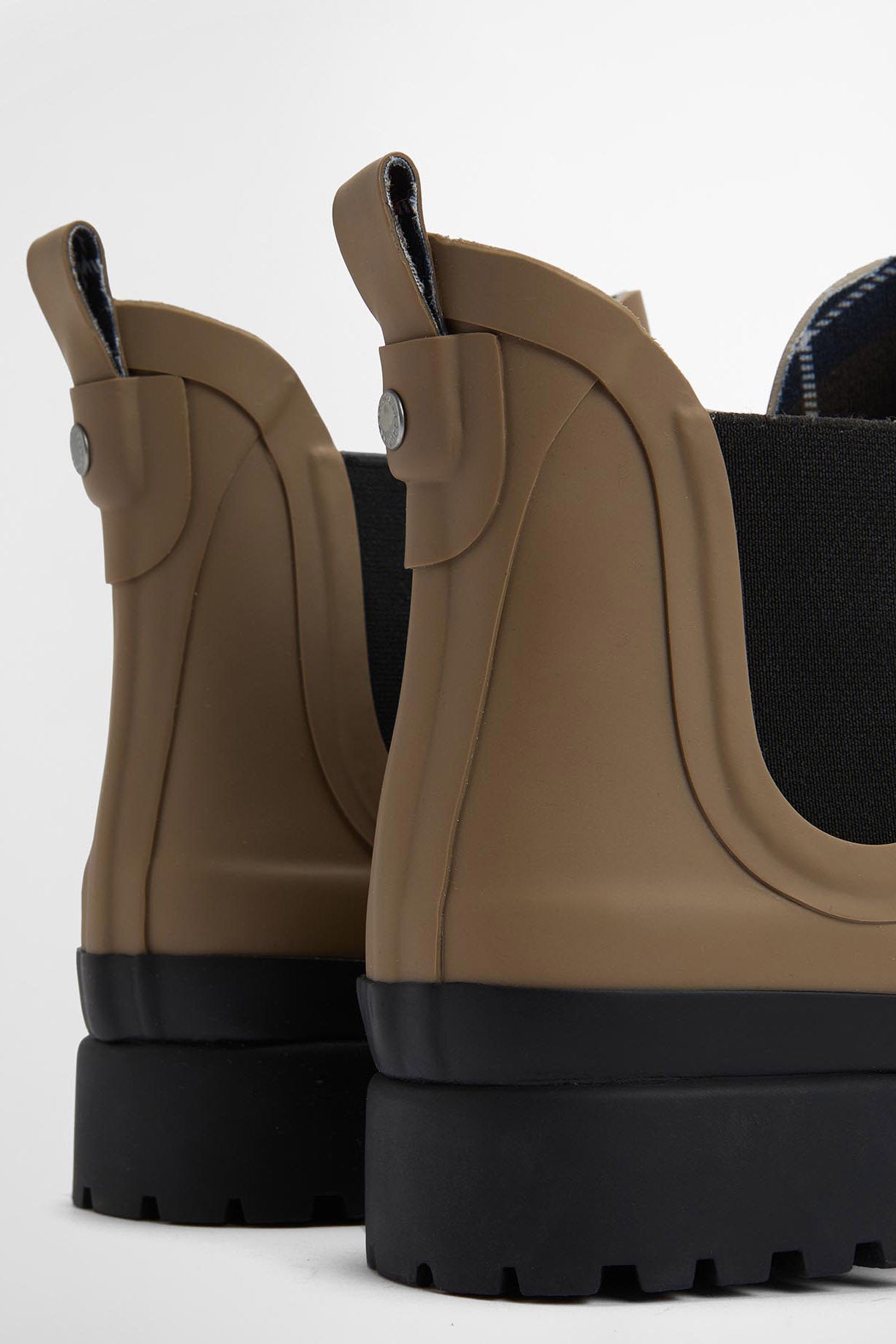 Barbour Mallow Chelsea Wellingtons - Military Brown/Black