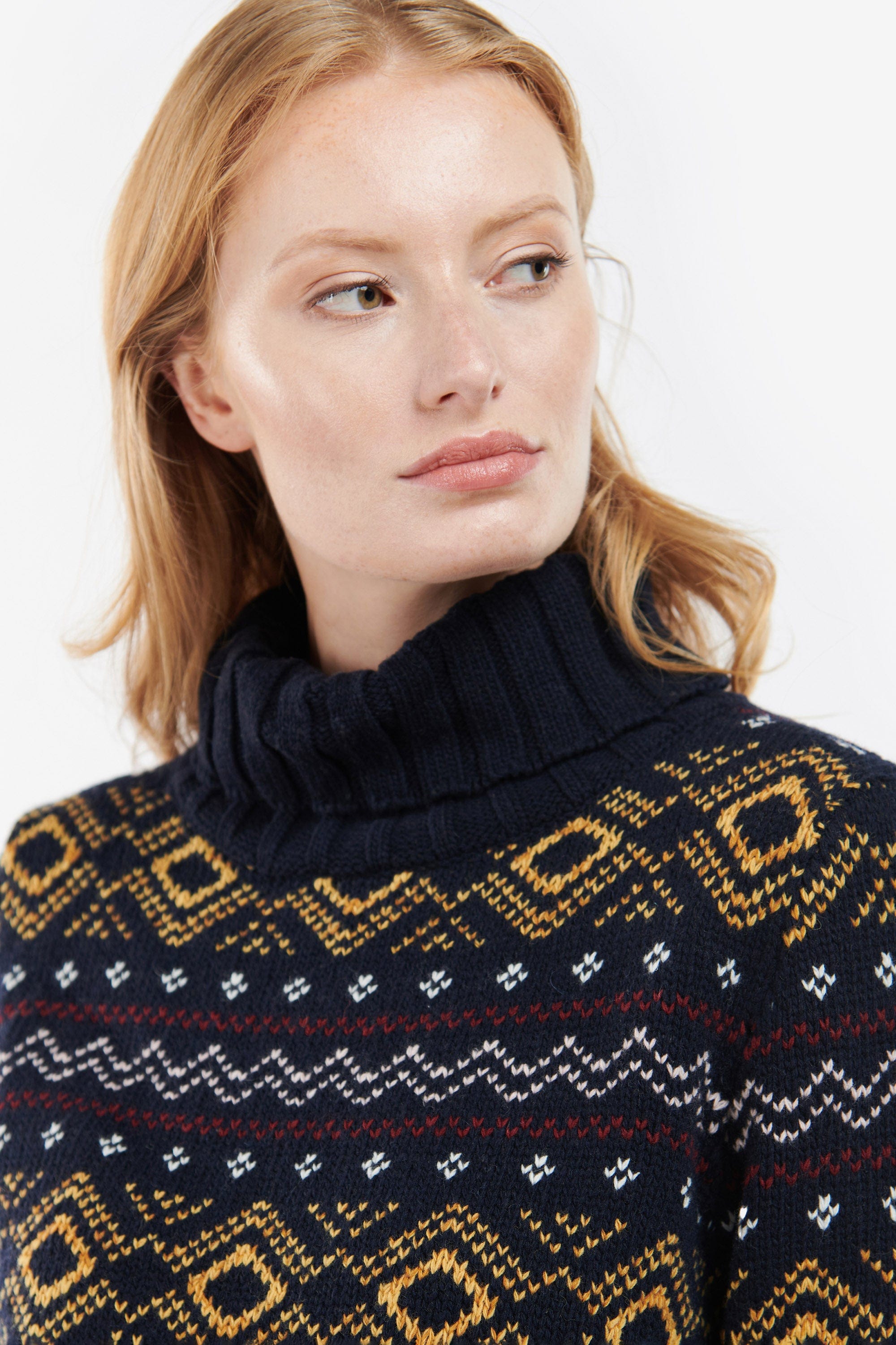Barbour Mallow Knit - Navy