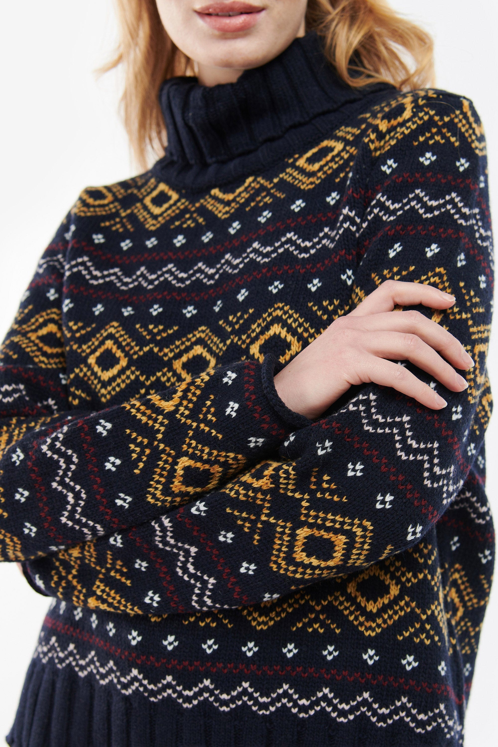 Barbour Mallow Knit - Navy