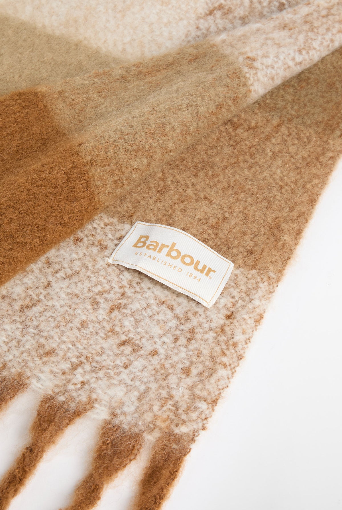 Barbour Marie Check Scarf - Classic Beige LSC0460_BE31_OS