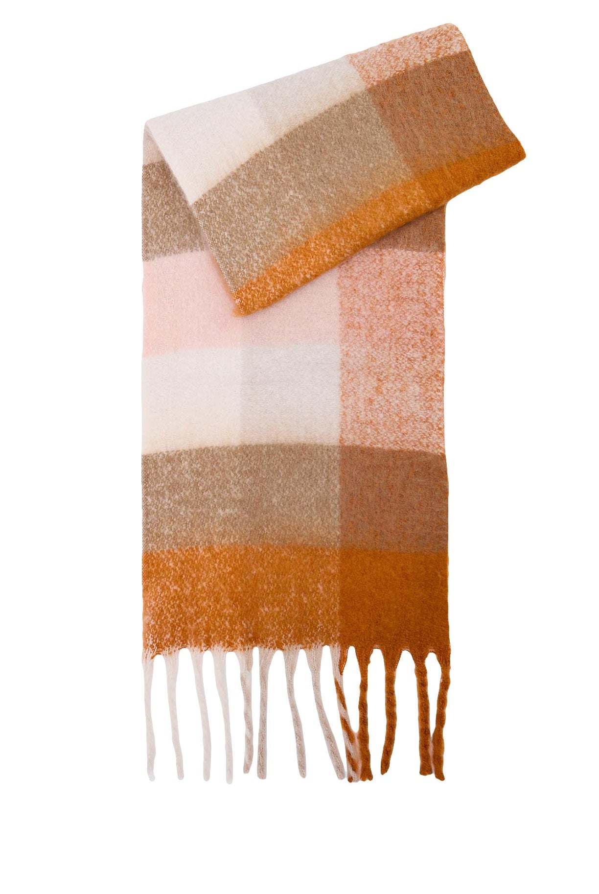 Barbour Marie Check Scarf - Mustard Check LSC0460_YE92_OS