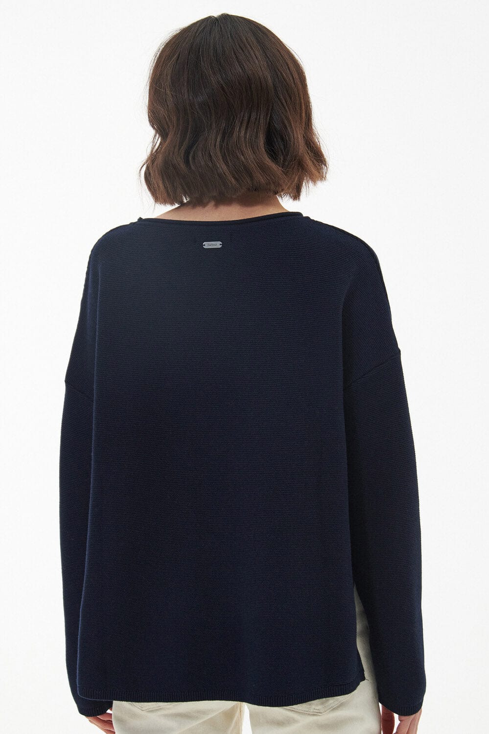 Barbour Marine Knit Jumper - Navy