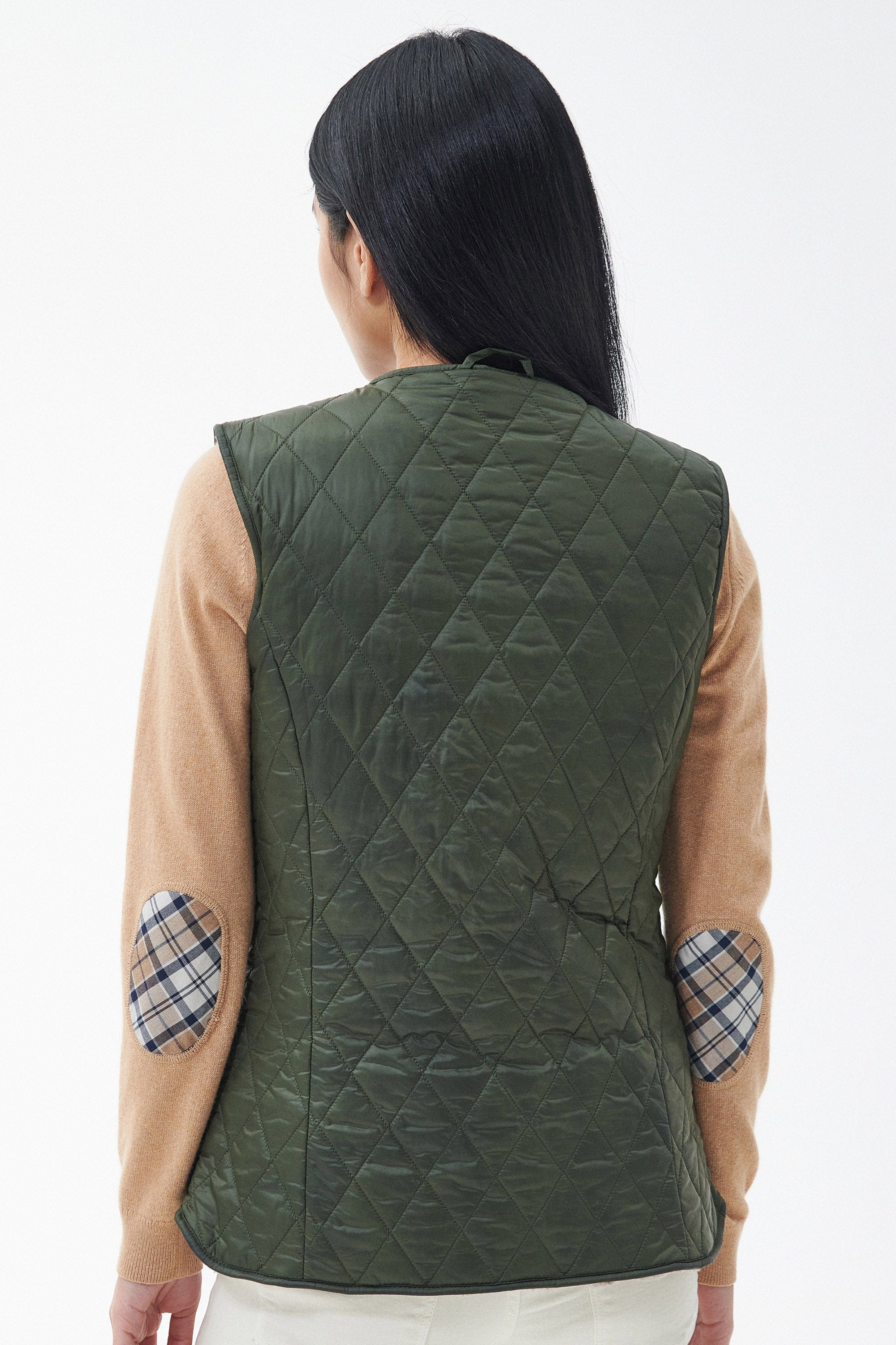 Barbour Markenfield Liner - Olive/Natural