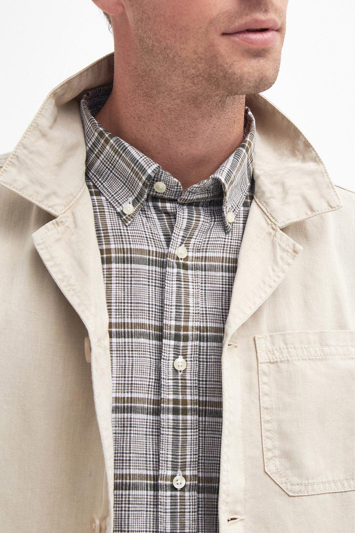 Barbour Melonby Overshirt - Mist