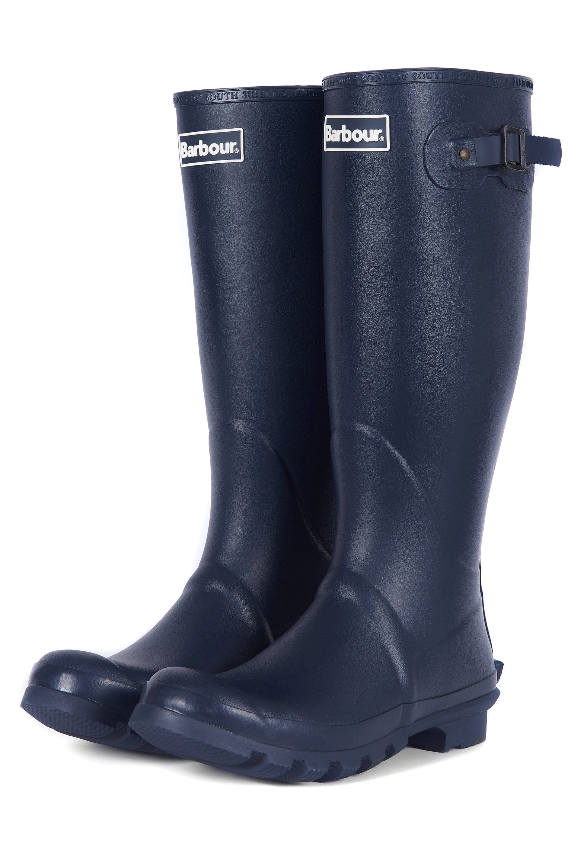 Barbour Mens Bede Wellington Boots - Navy