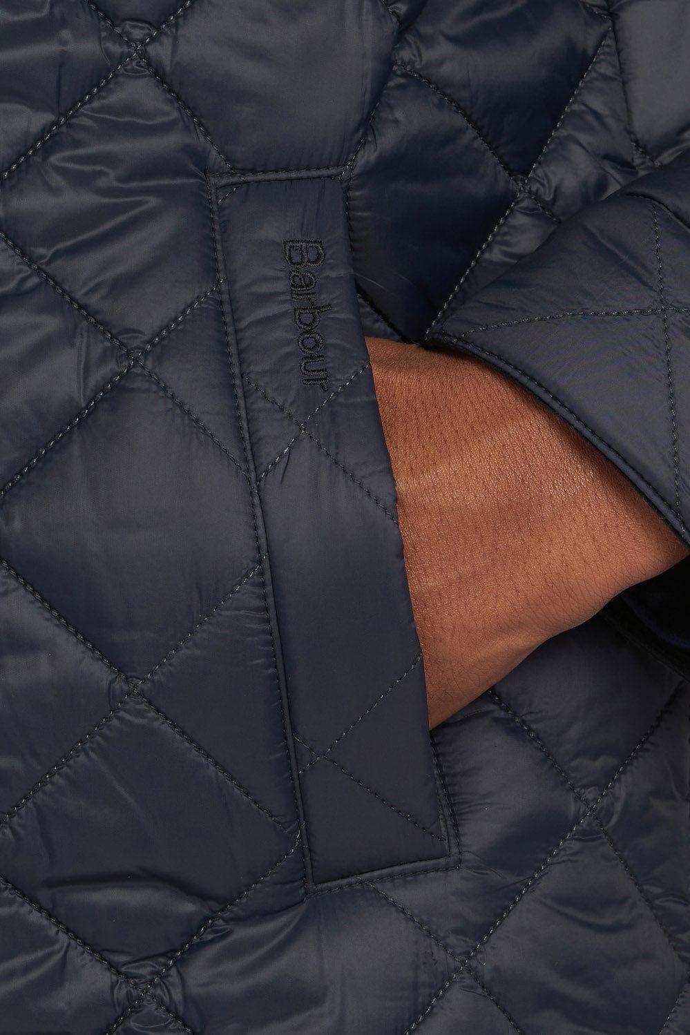 Barbour Mens Harrington Quilted Jacket - Navy