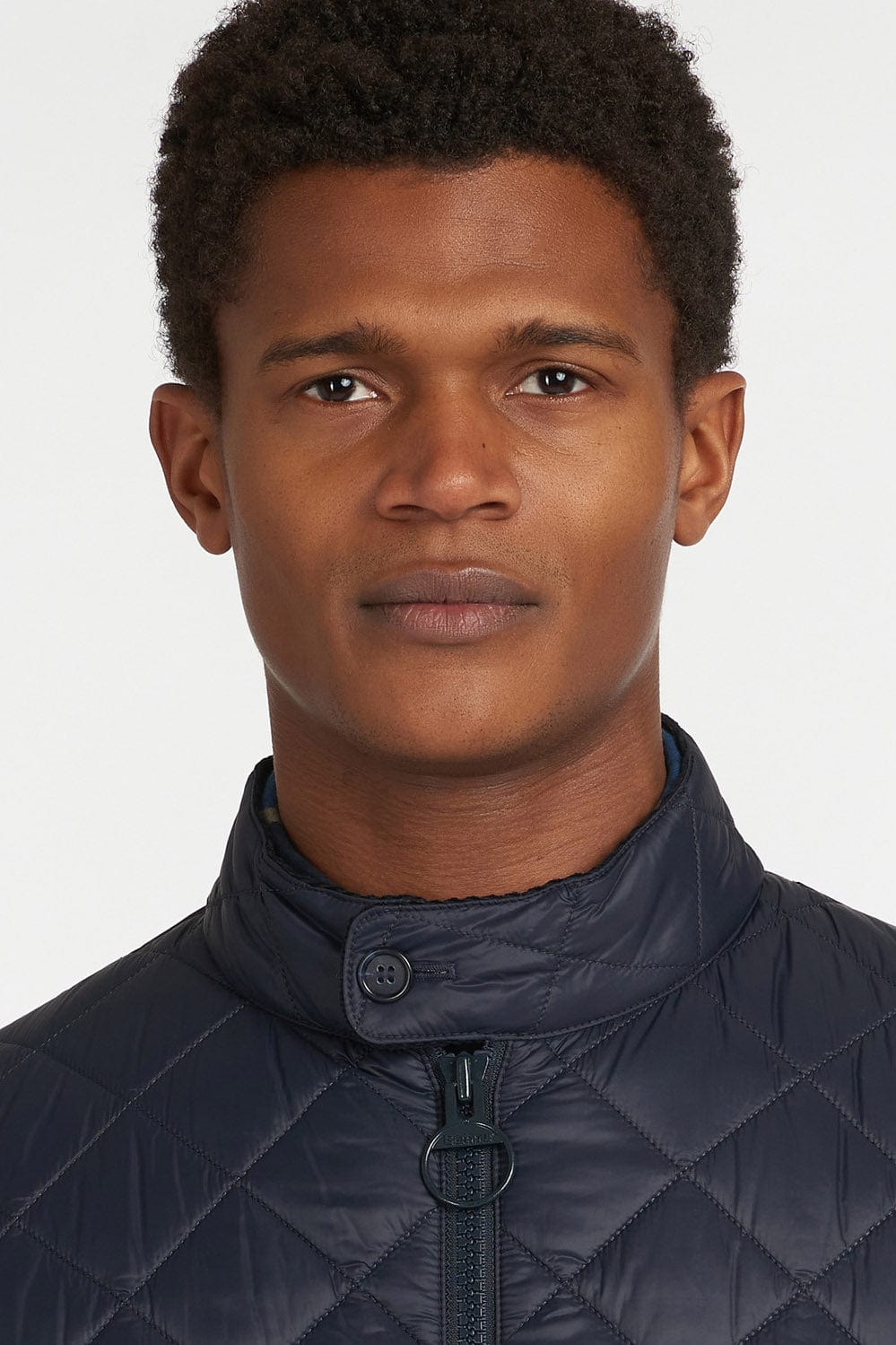 Barbour Mens Harrington Quilted Jacket - Navy