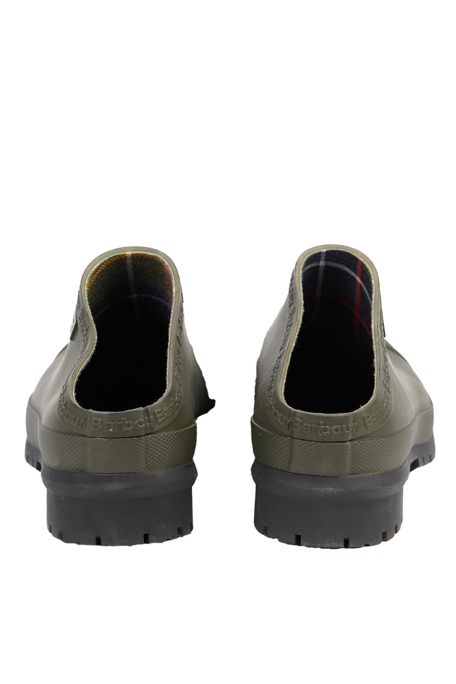 Barbour Mens Quinn Welly Clogs - Olive