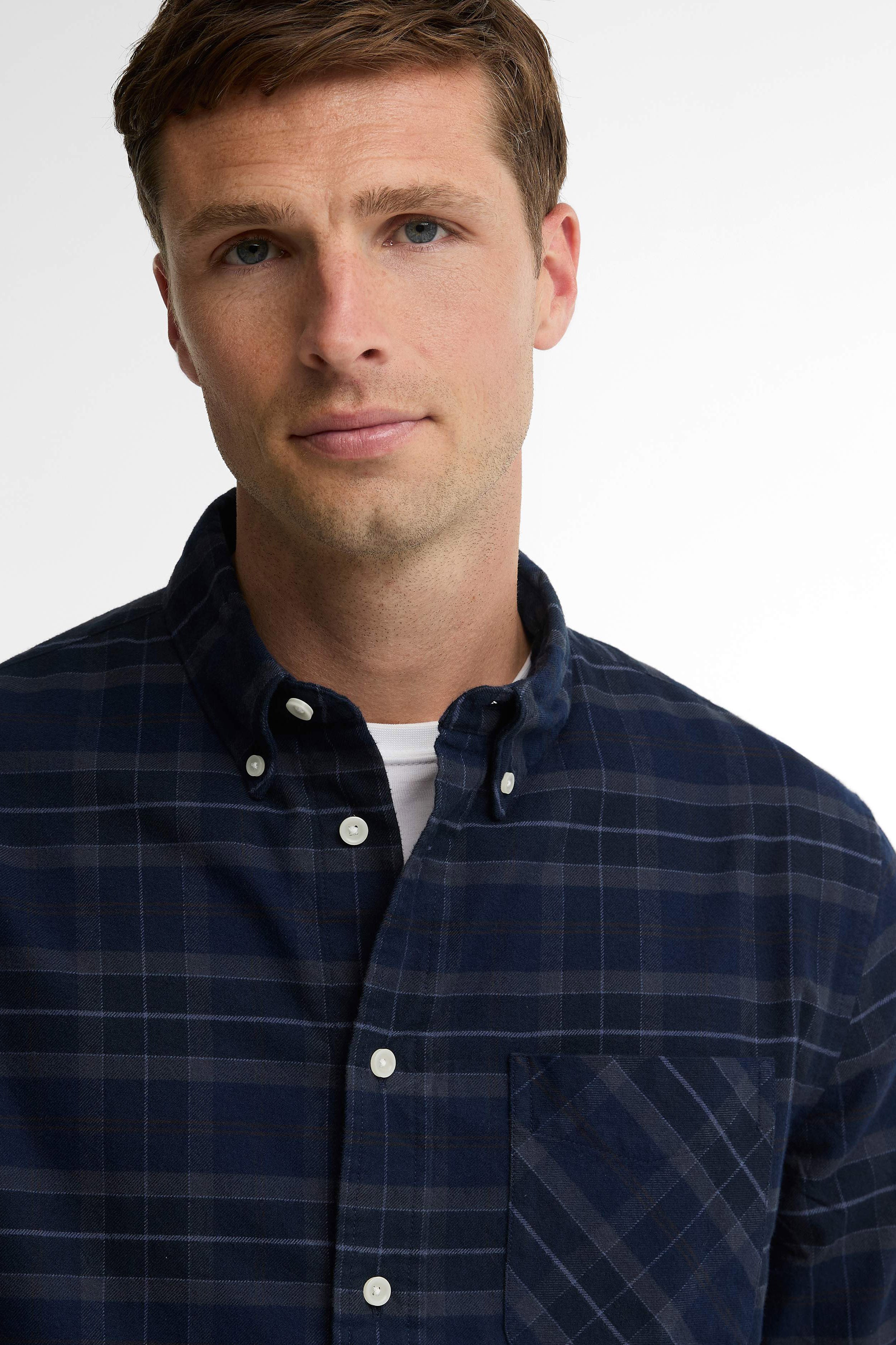 Barbour Mineral Authentic Shirt - Midnight Loch