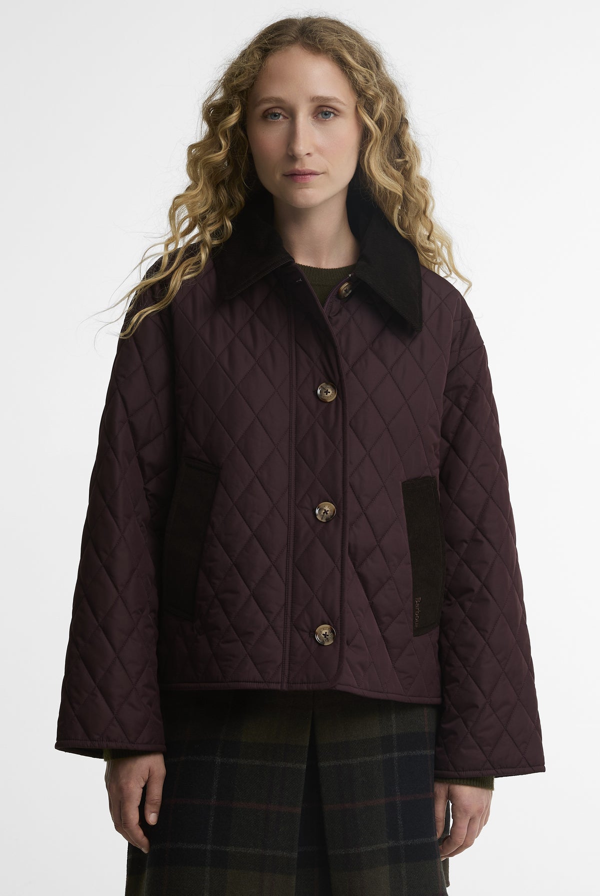 Barbour Moira Quilted Jacket - Fig/Shadow Classic