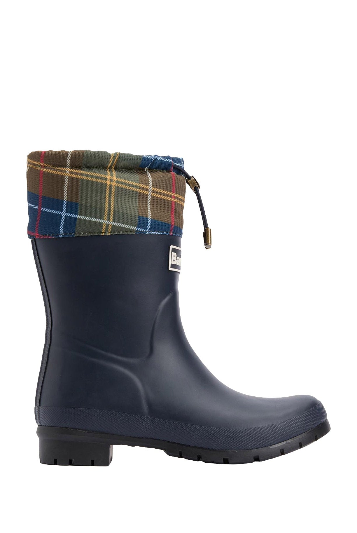 Barbour Mowbray Wellingtons - Navy/Classic Tartan