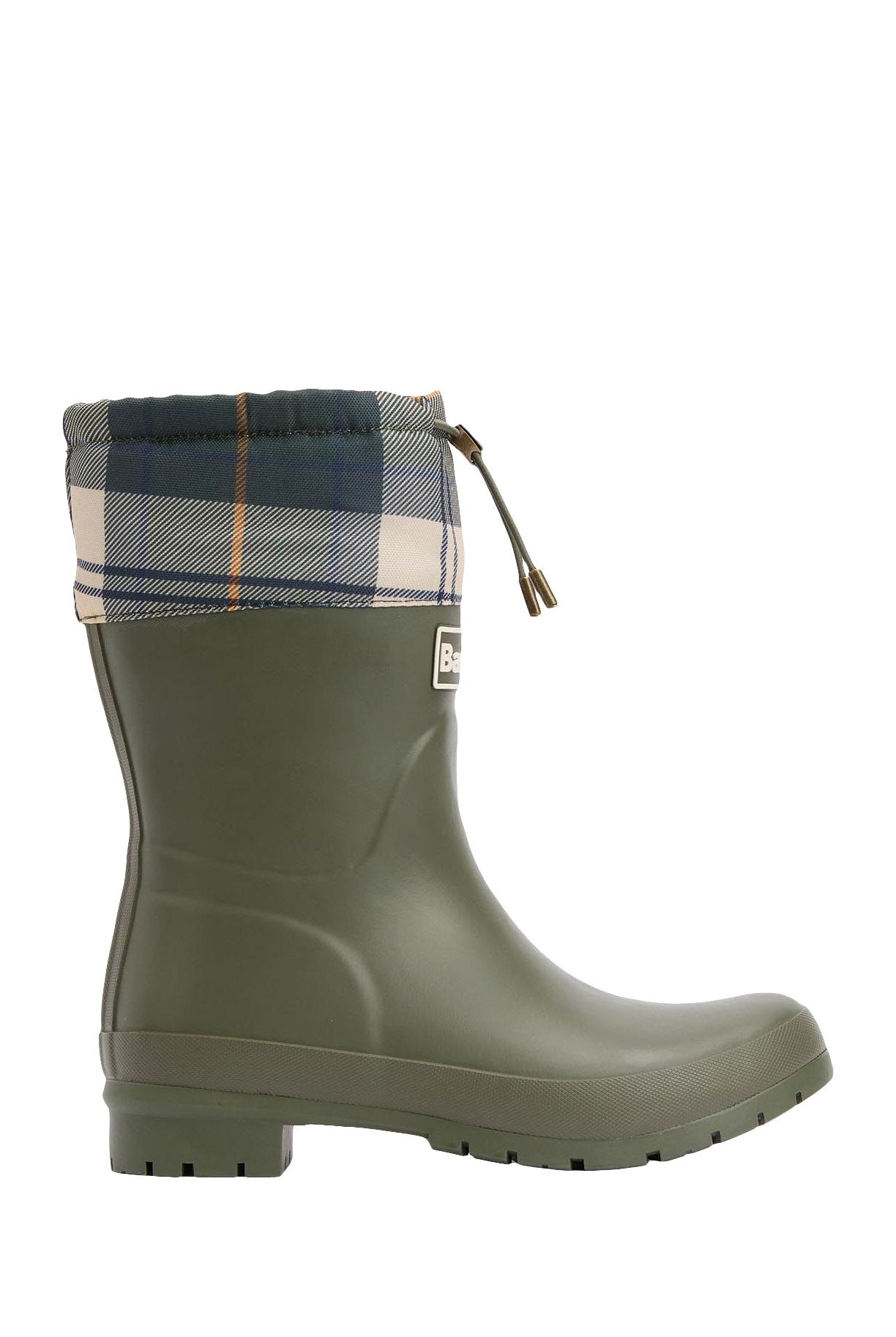 Barbour Mowbray Wellingtons - Olive/Ancient Tartan