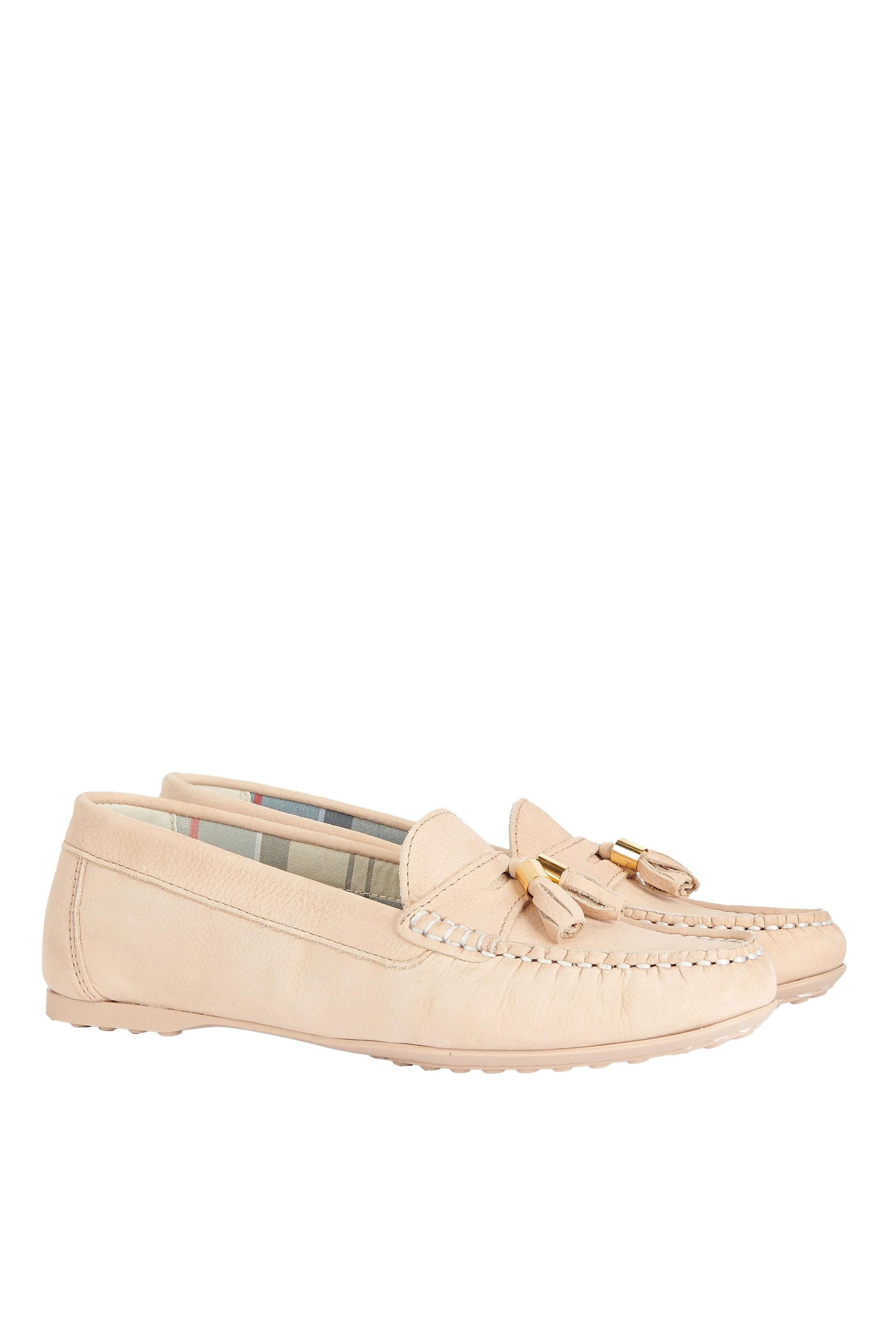 Barbour Myla Slip On Loafers - Nude