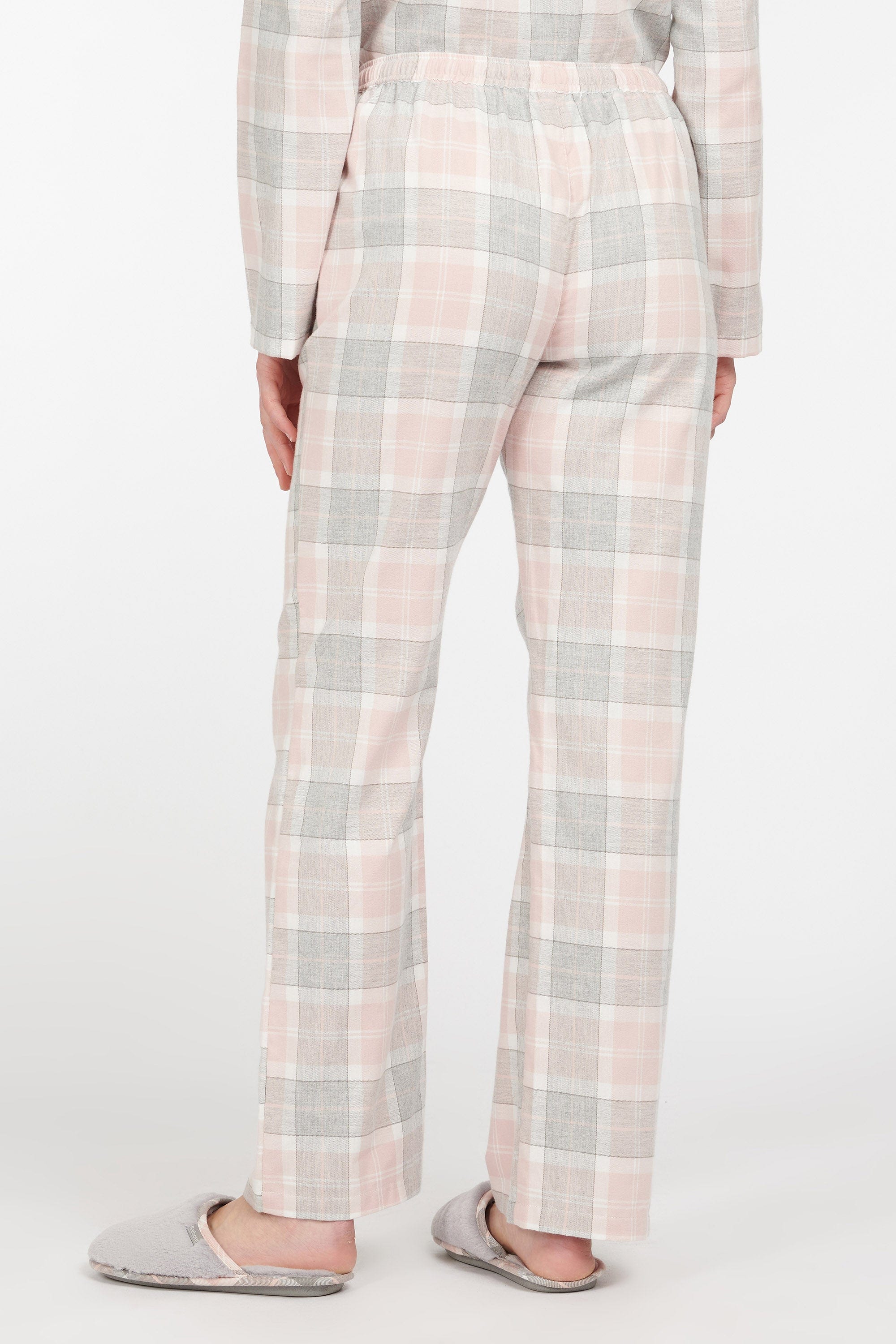 Barbour Nancy Pyjama Trousers - Pink Tartan