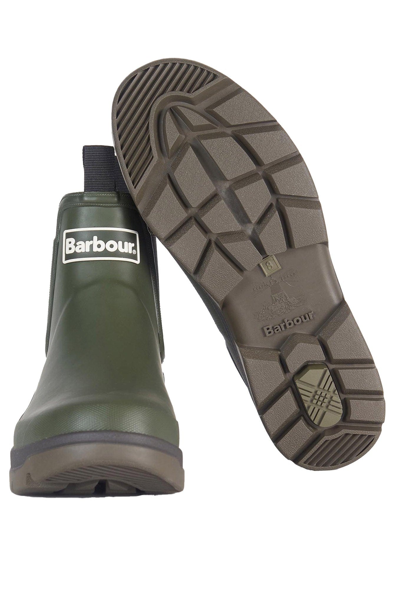Barbour Nimbus Chelsea Wellington Boots - Olive