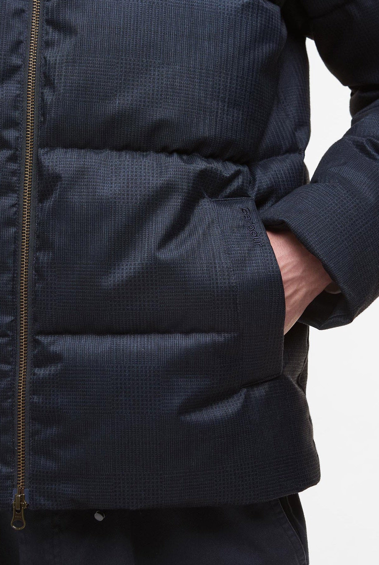 Barbour Northwood Puffer Jacket - Navy