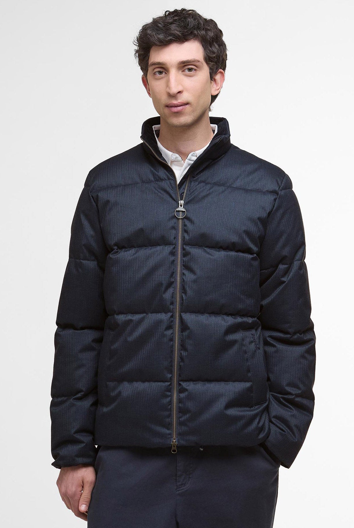 Barbour Northwood Puffer Jacket - Navy
