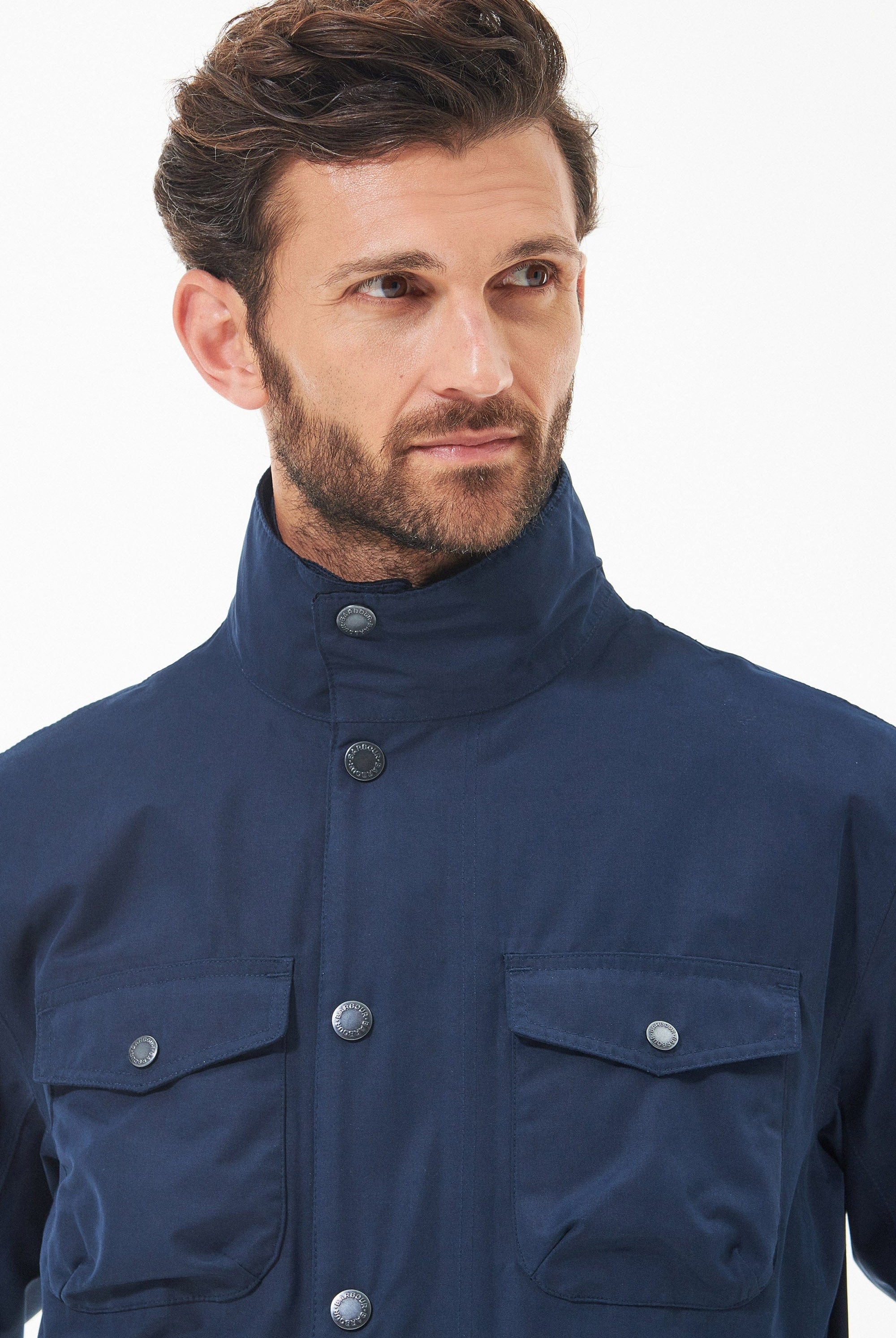 Barbour Ogston Waterproof Jacket - Navy