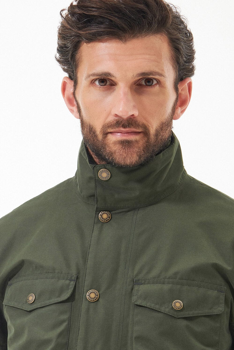 Barbour Ogston Waterproof Jacket - Olive