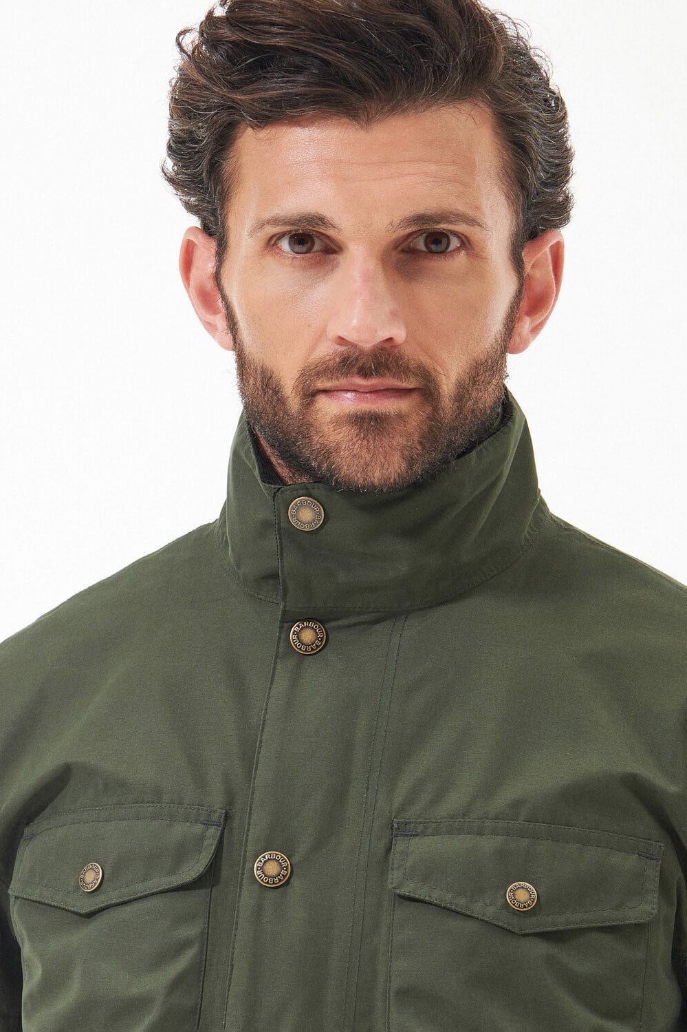 Barbour Ogston Waterproof Jacket - Olive