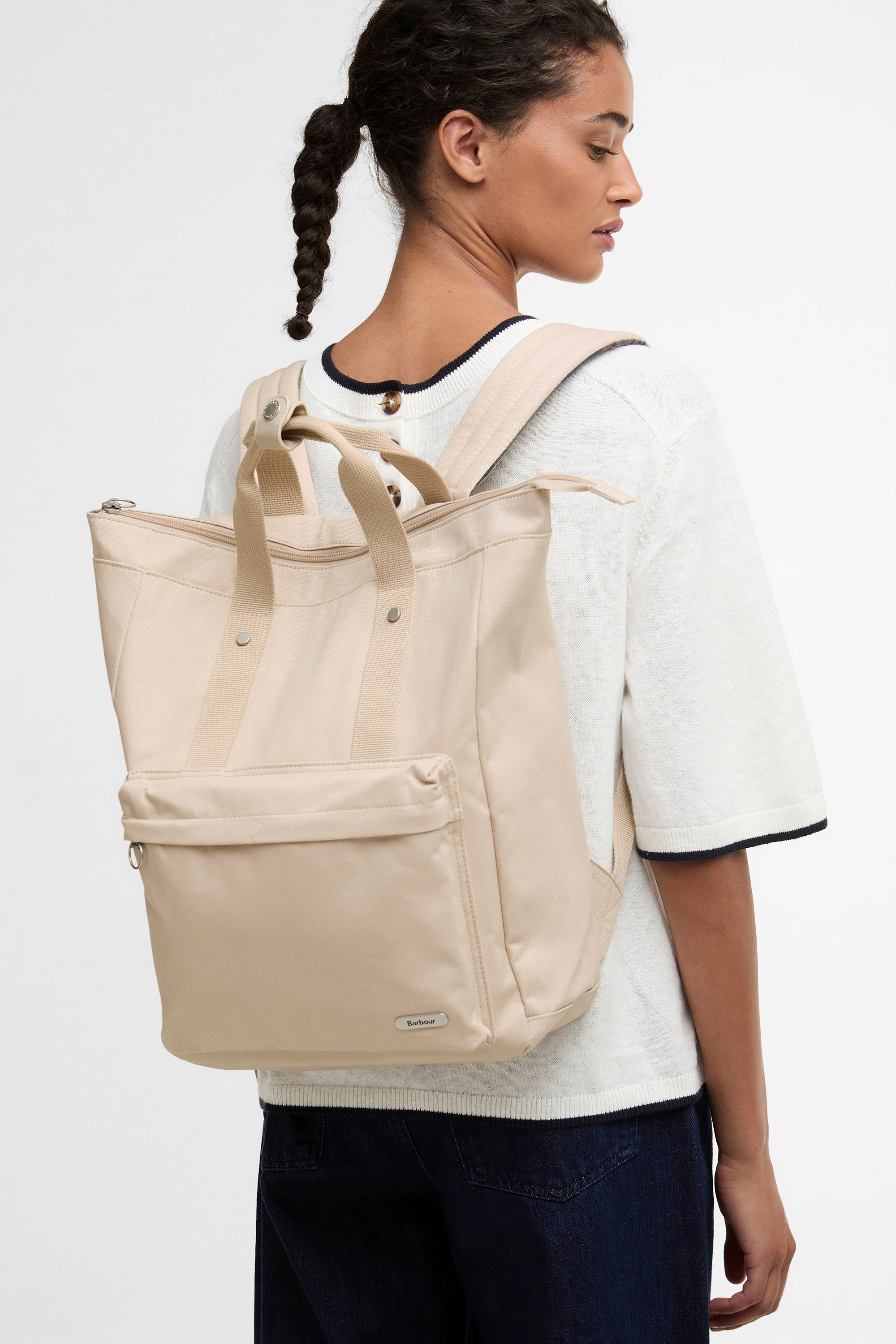 Barbour Olivia Backpack - Pebbled Pink LBA0369_BE11_OS