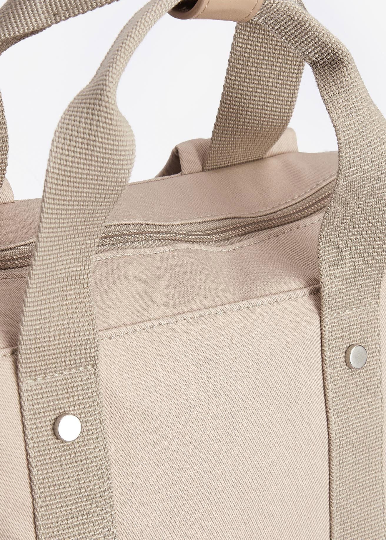 Barbour Olivia Cotton Canvas Backpack - Light Sand LBA0369_SN11_OS