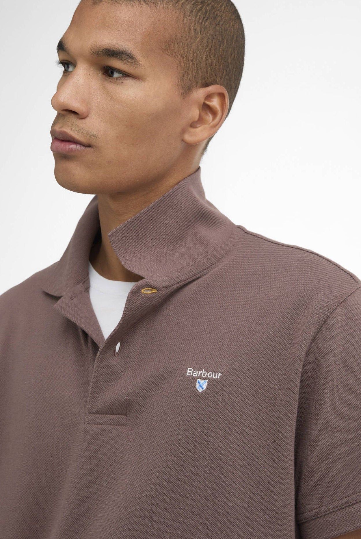 Barbour Original Sports Polo - Peppercorn
