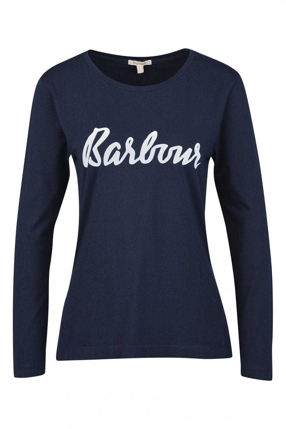 Barbour Otterburn Long Sleeve Tee - Navy/White