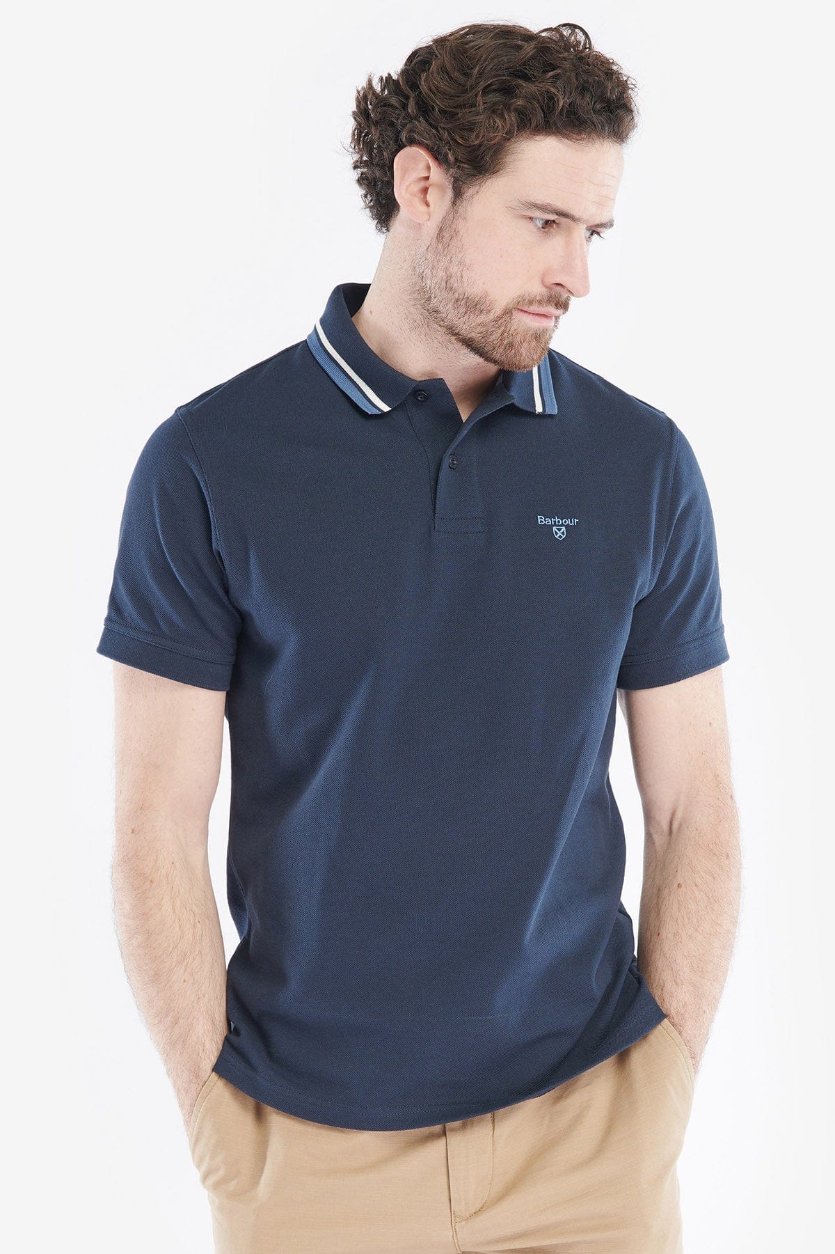 Barbour Otterburn Polo - Navy