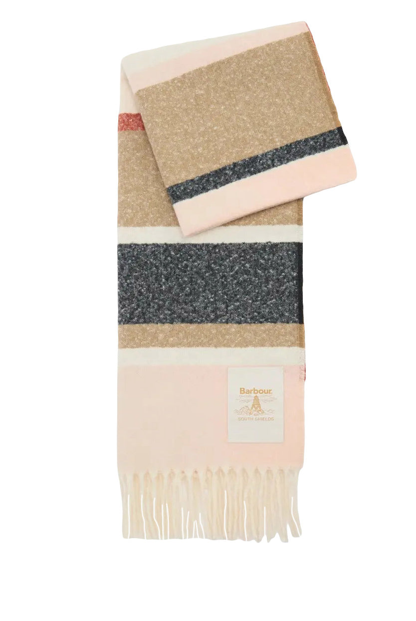 Barbour Paige Striped Scarf - Multi LSC0480_MI11_OS
