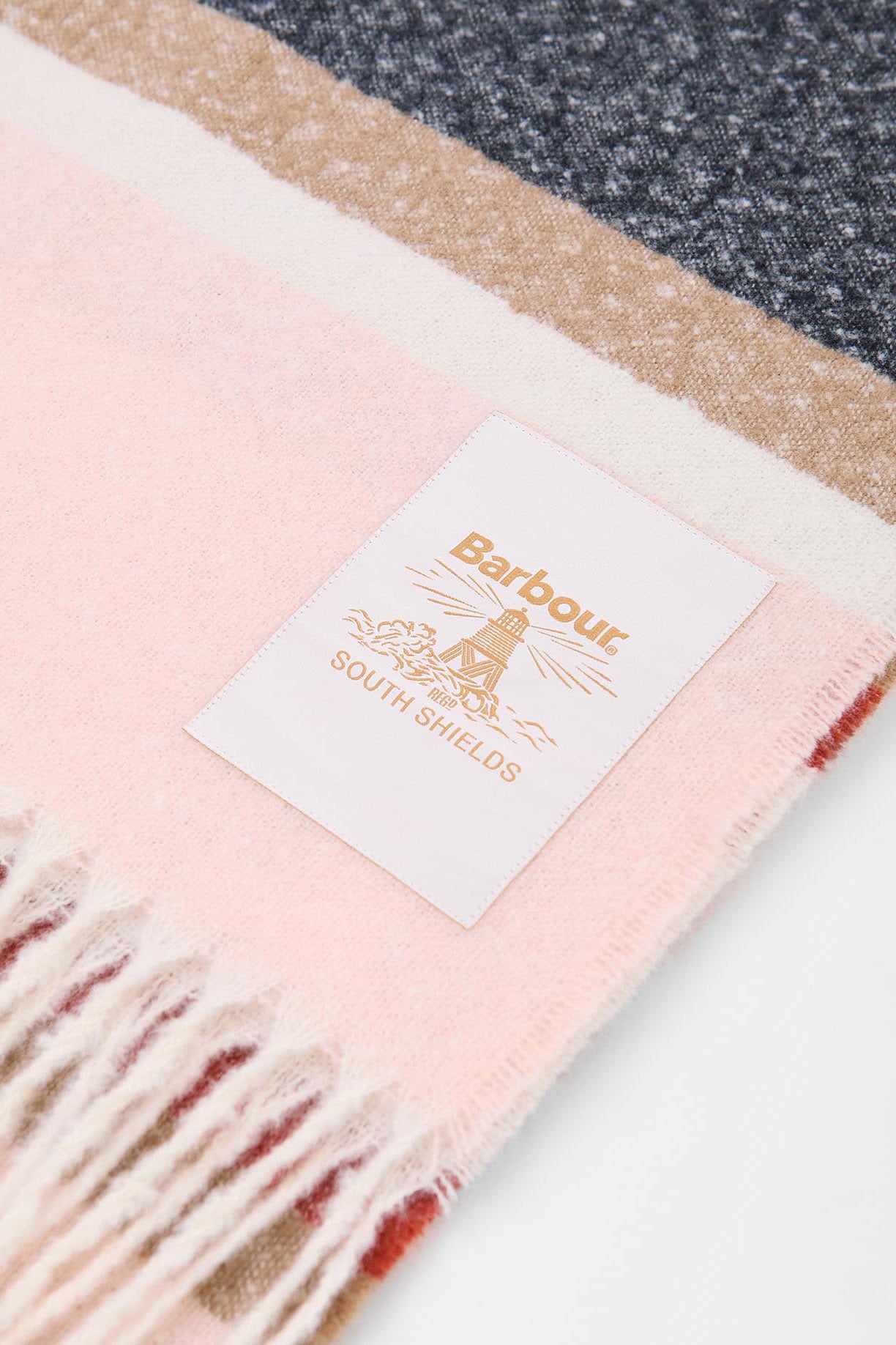 Barbour Paige Striped Scarf - Multi LSC0480_MI11_OS