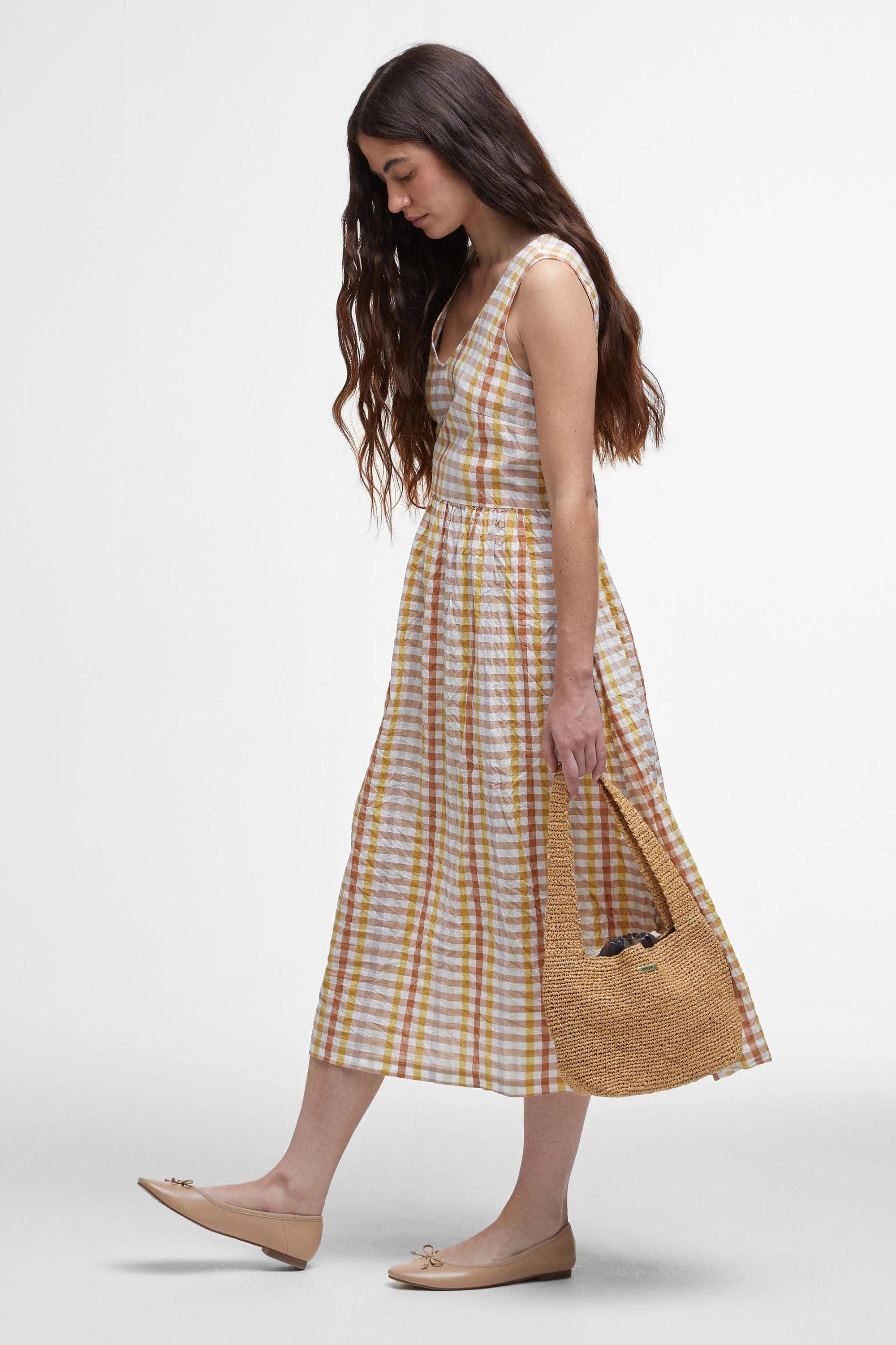Barbour Penelope Midi Dress - Multi Gingham