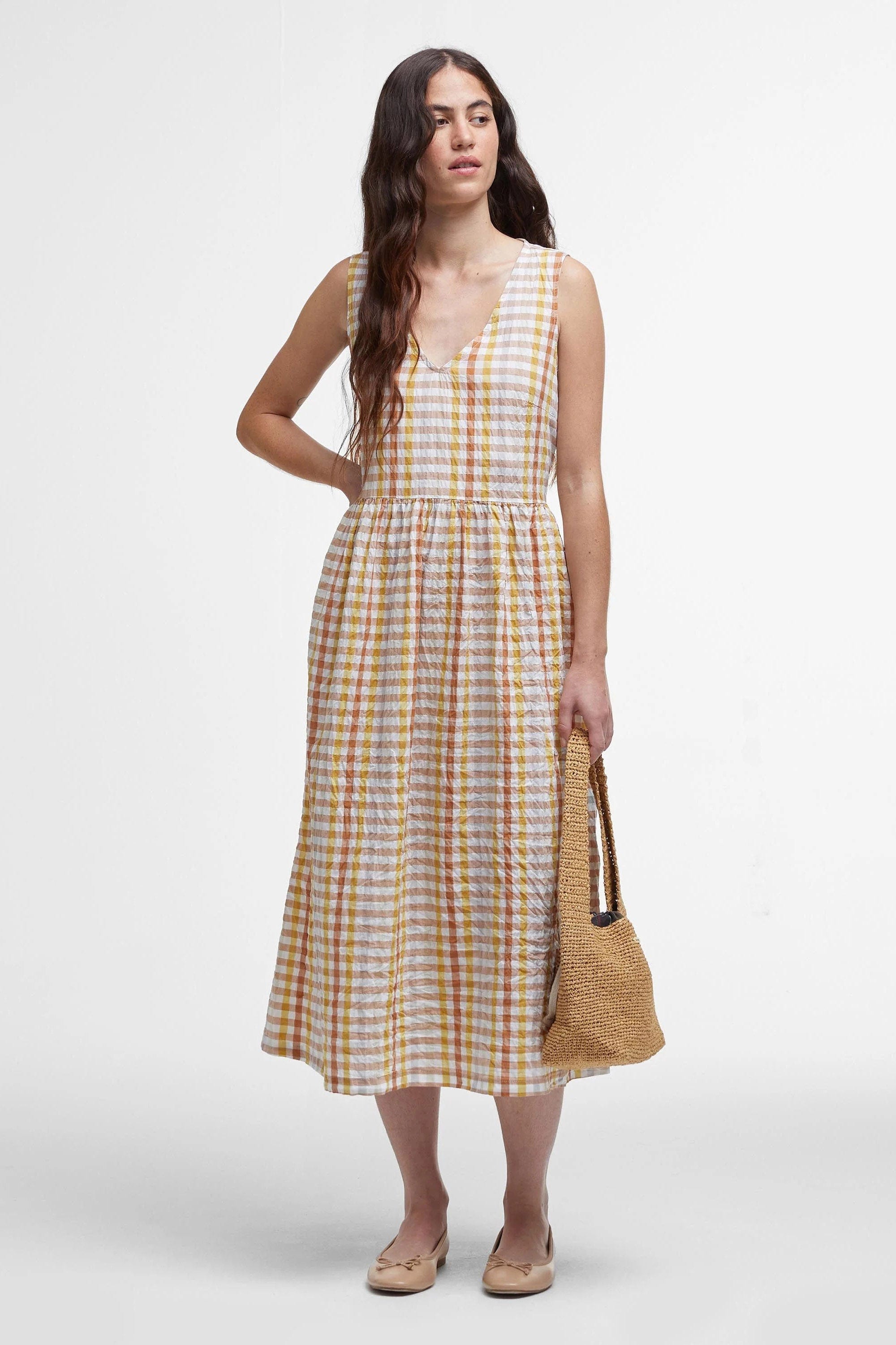 Barbour Penelope Midi Dress - Multi Gingham
