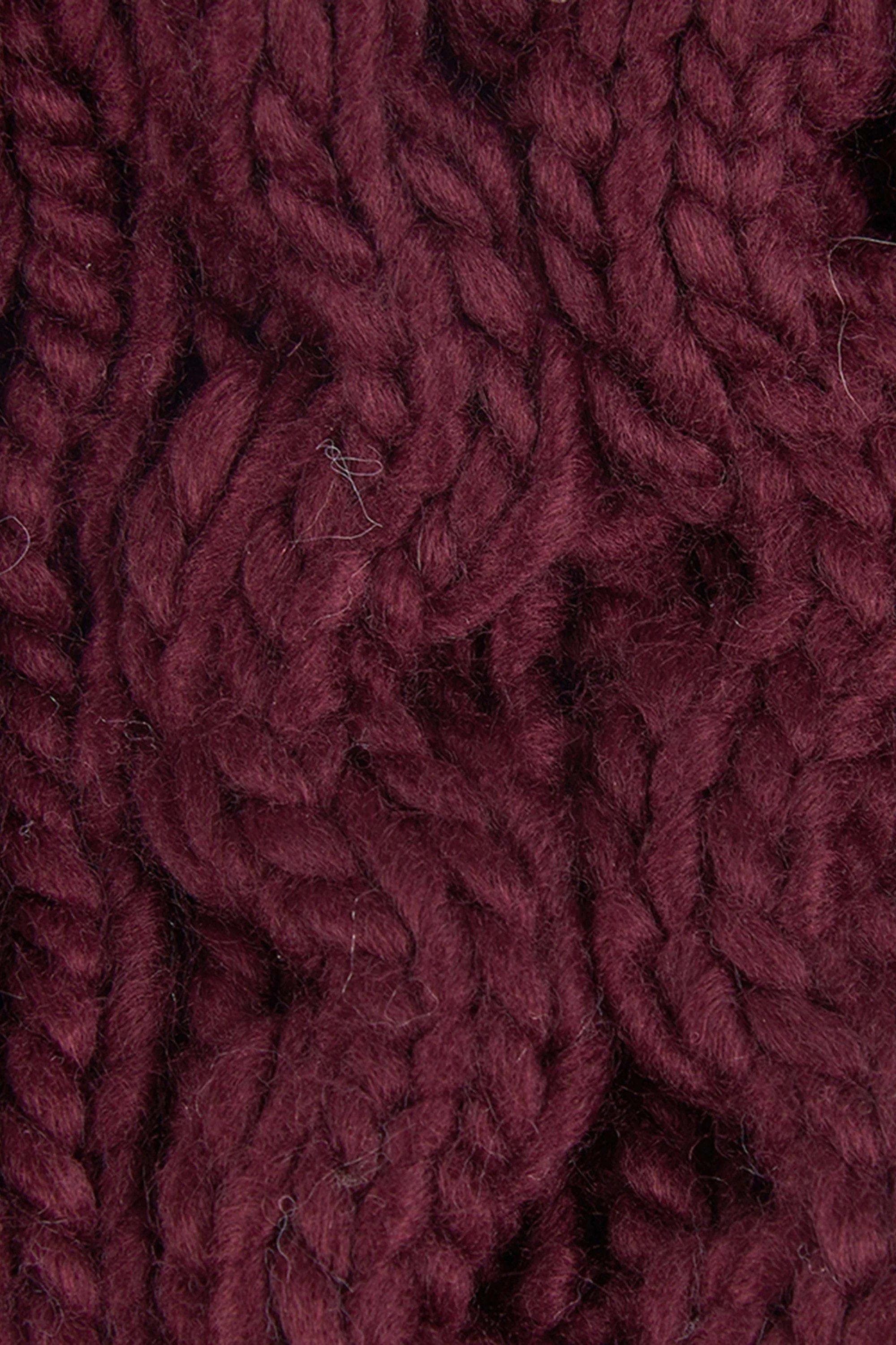 Barbour Penshaw Cable Beanie - Bordeaux LHA0386_PU91_OS