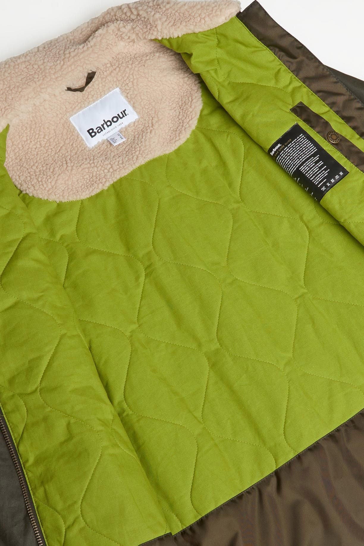 Barbour Pine Wax Jacket - Archive Olive