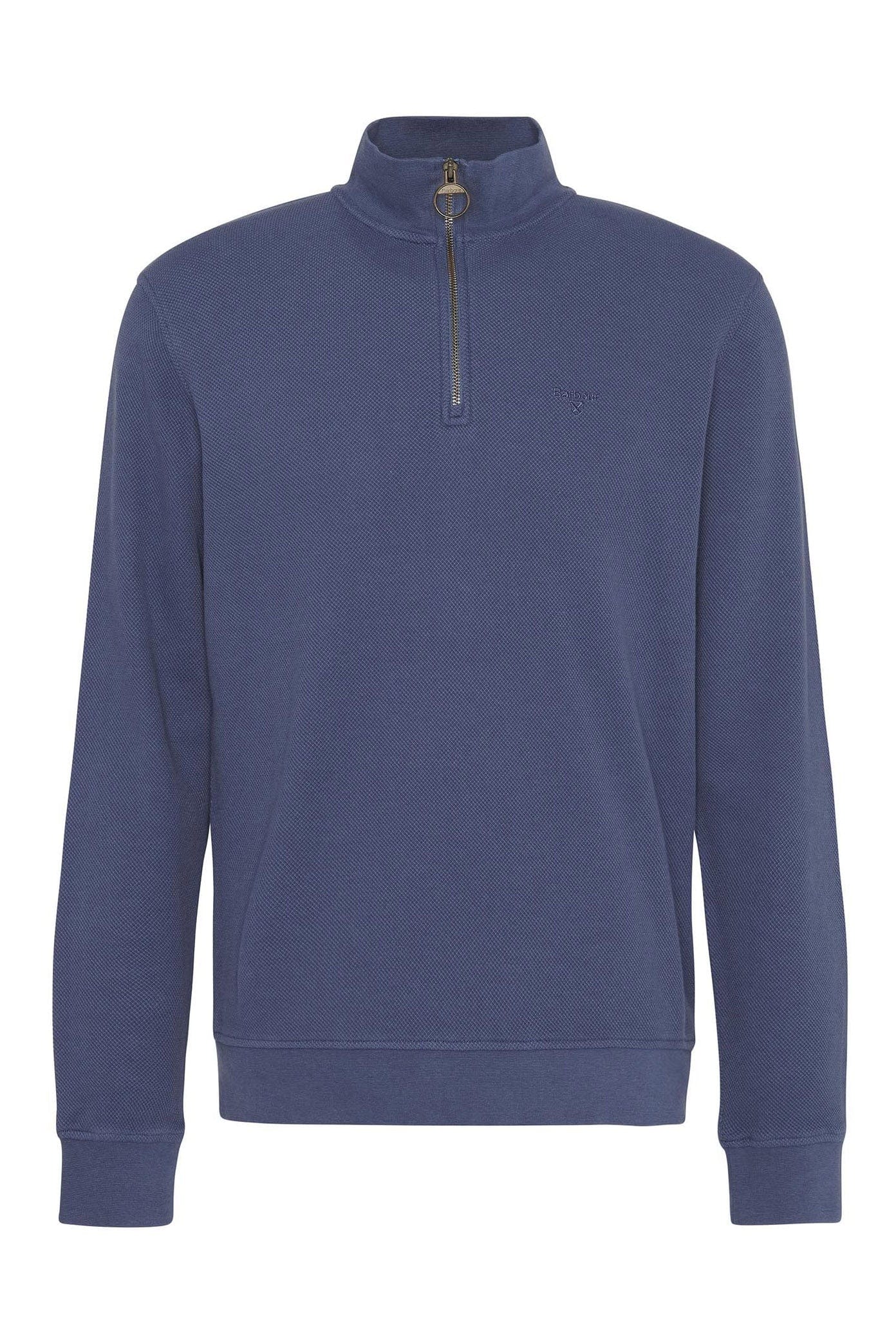 Barbour Pique Half Zip Sweatshirt - Oceana