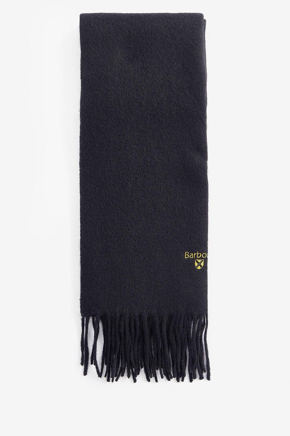 Barbour Plain Lambswool Scarf - Black USC0008_BK11_OS