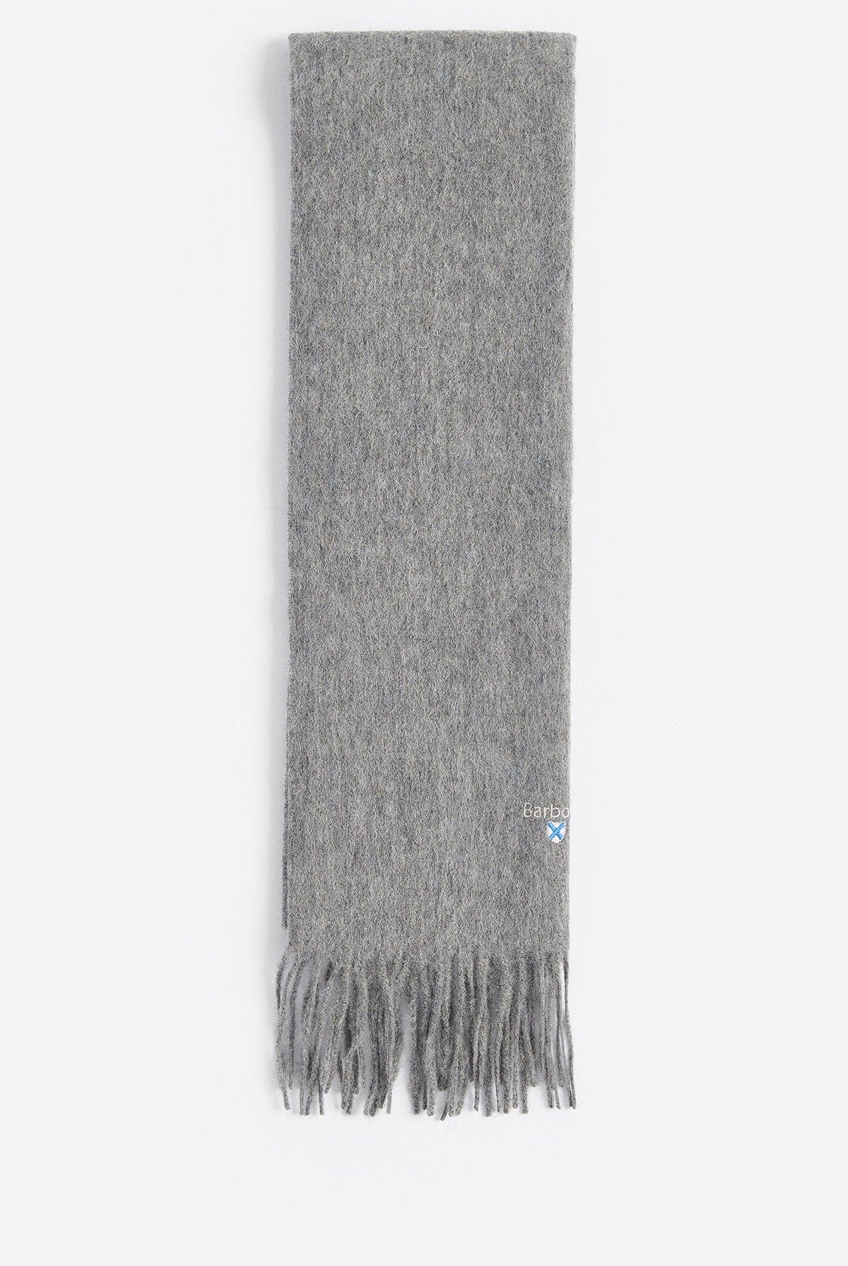 Barbour Plain Lambswool Scarf - Light Grey Marl USC0008_GY31_OS