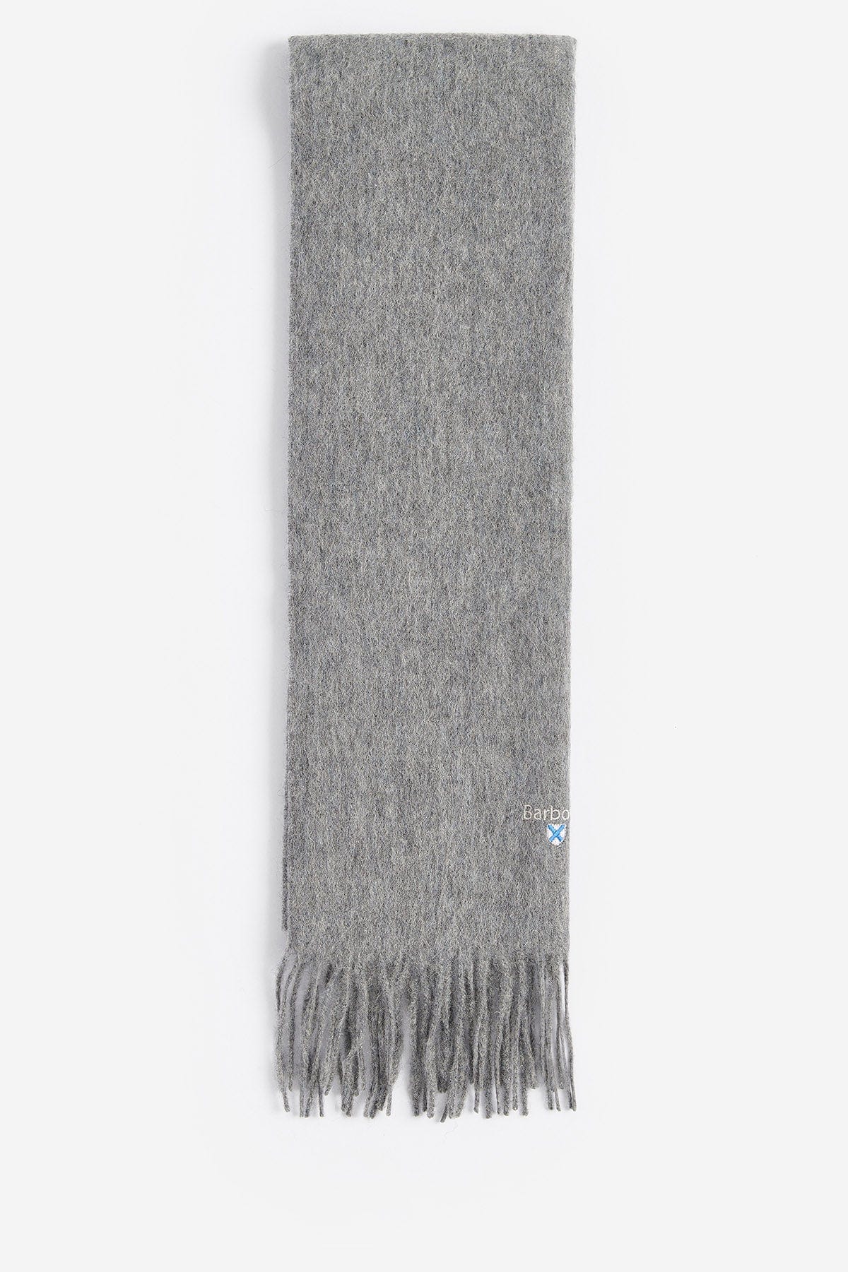 Barbour Plain Lambswool Scarf - Light Grey Marl USC0008_GY31_OS