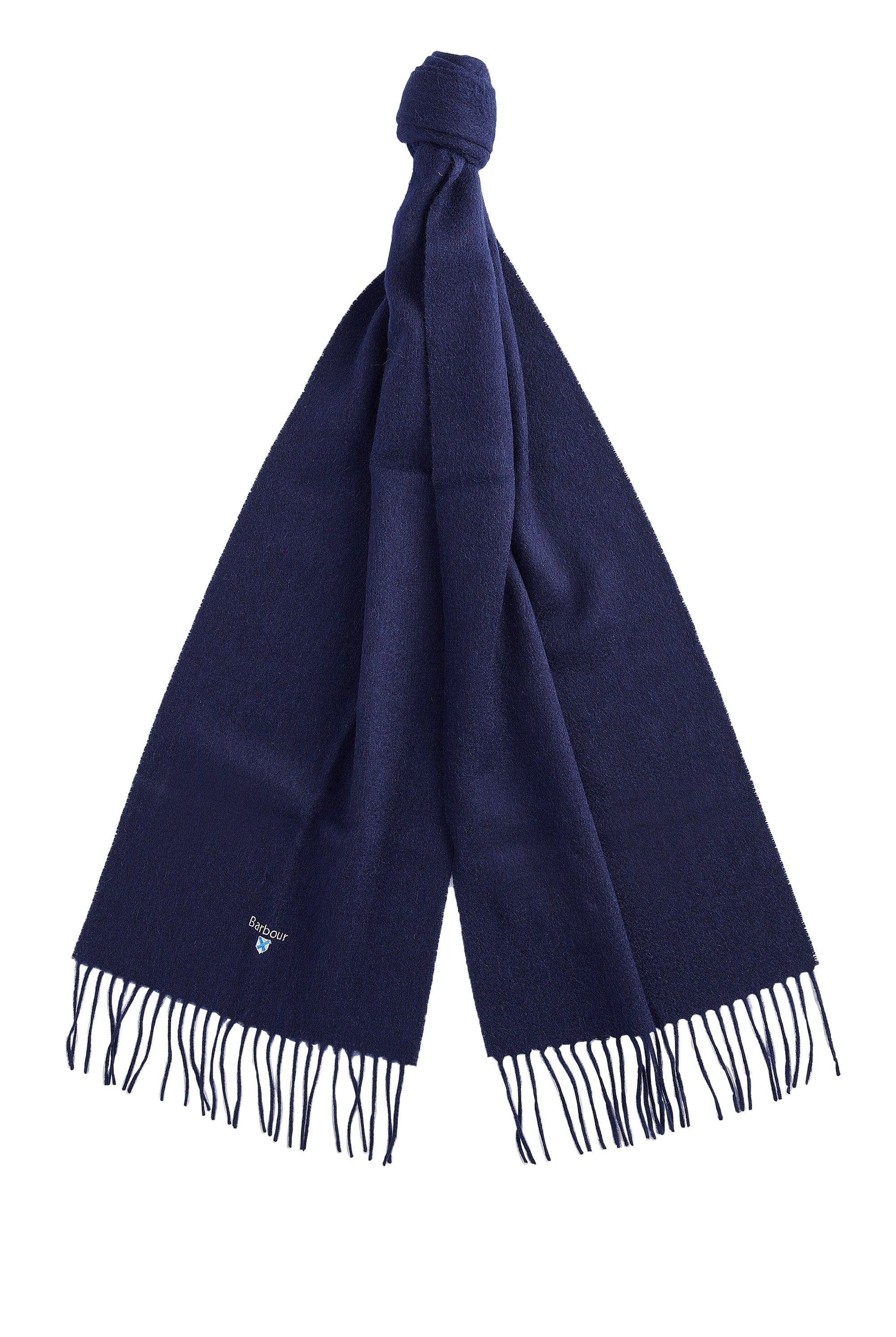 Barbour Plain Lambswool Scarf - Navy USC0008_NY11_OS