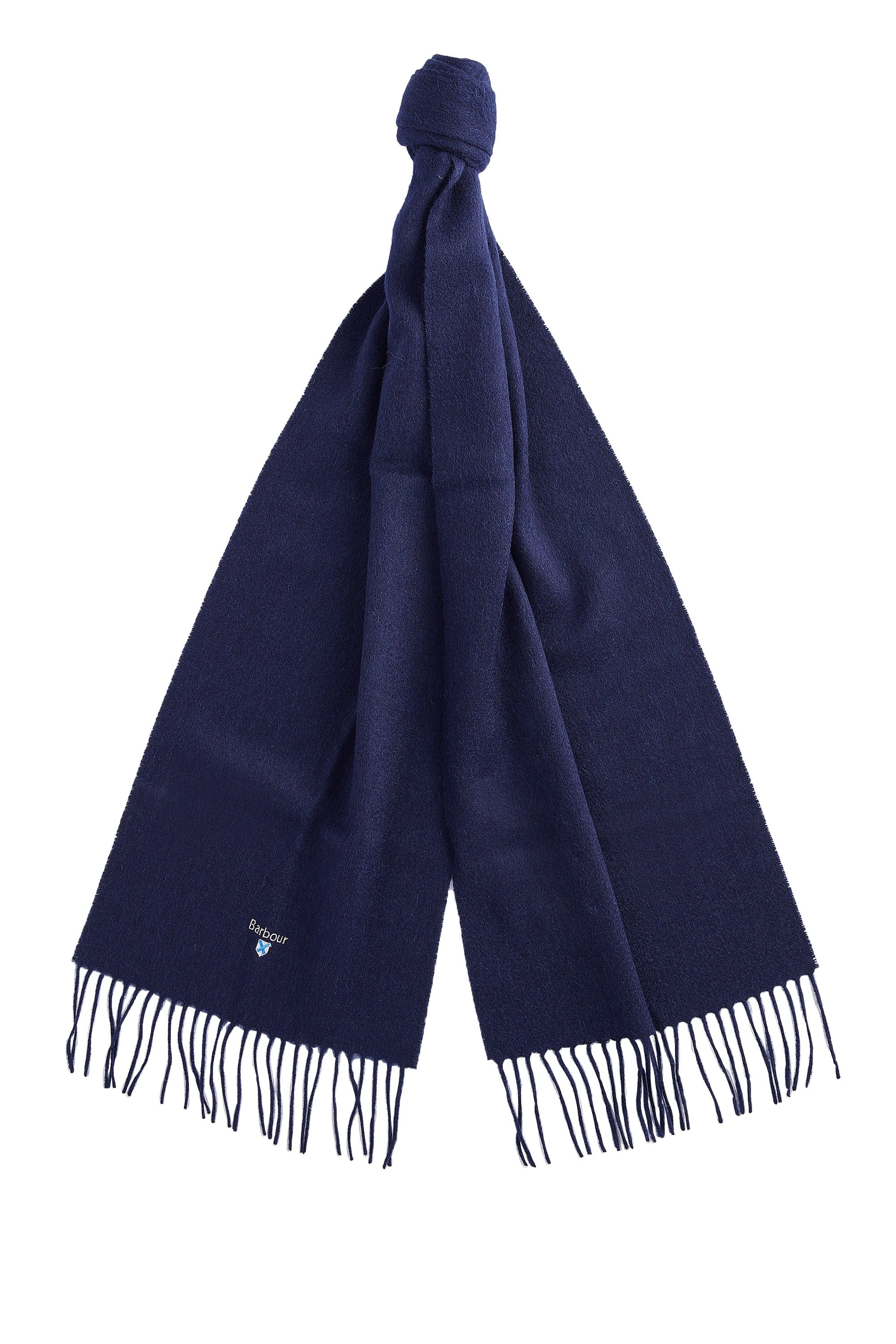 Barbour Plain Lambswool Scarf - Navy USC0008_NY11_OS
