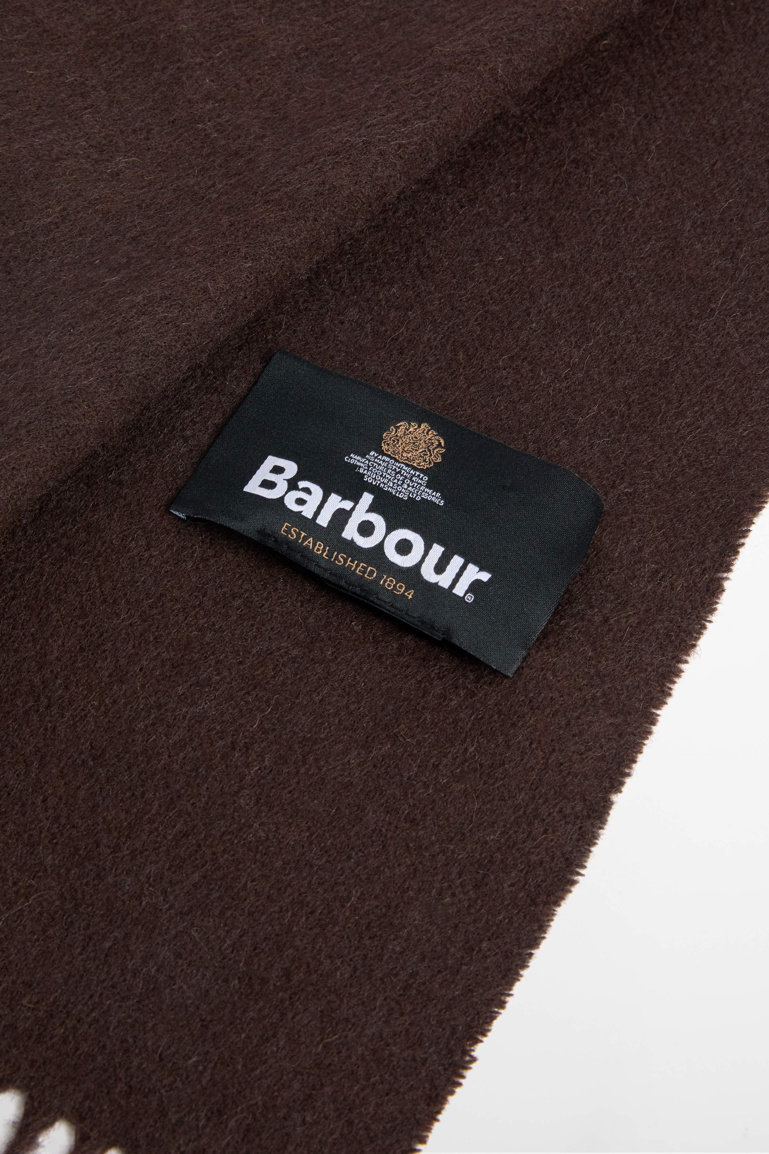 Barbour Plain Lambswool Scarf - Rustic USC0008_BR12_OS