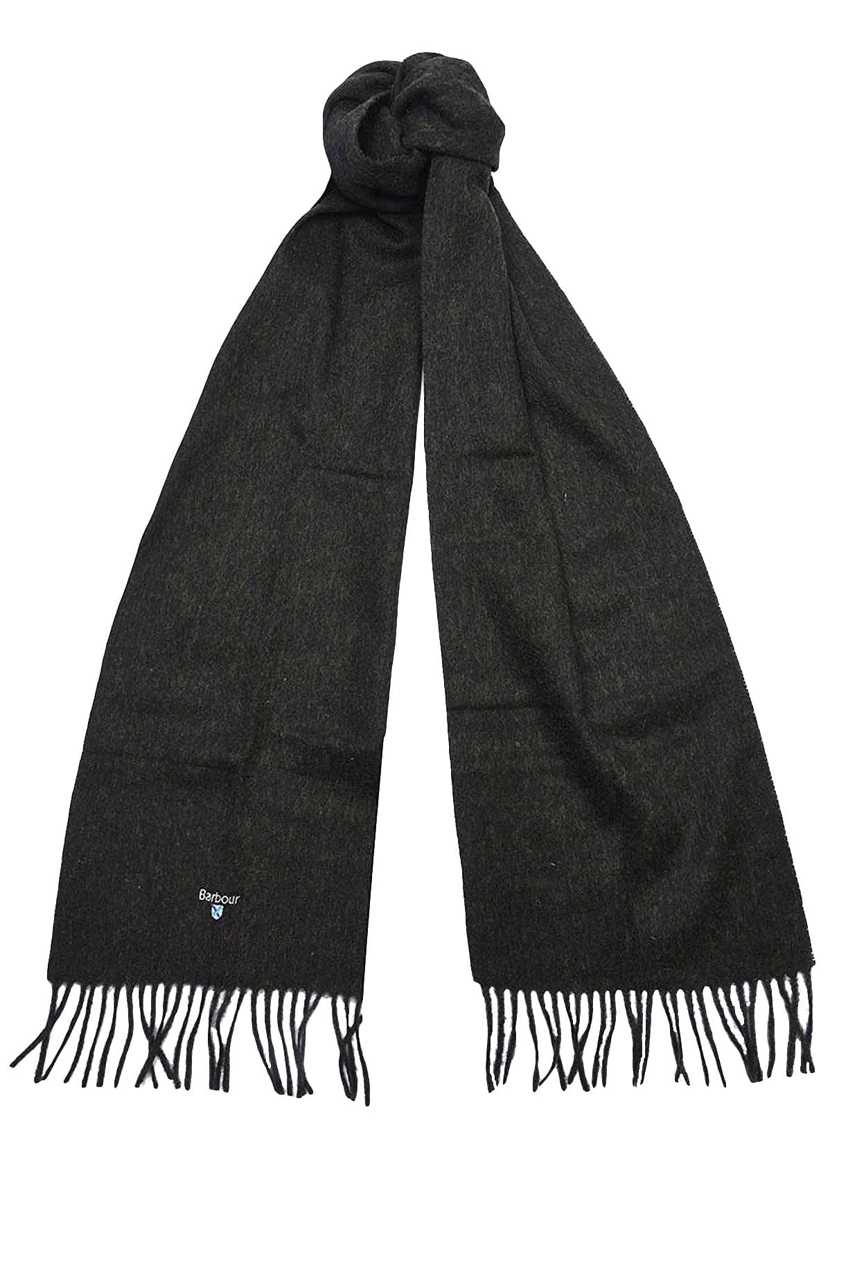Barbour Plain Lambswool Scarf - Seaweed USC0008_GN31_OS