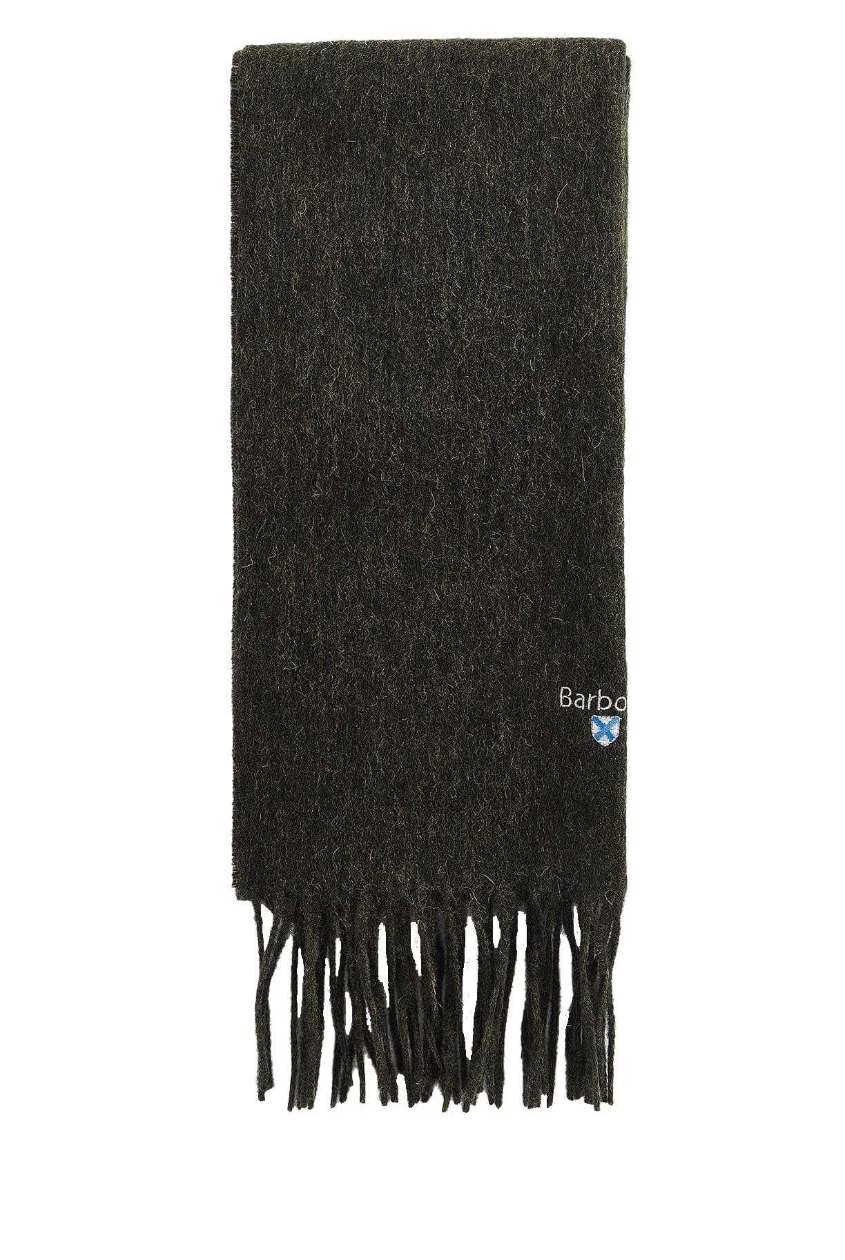 Barbour Plain Lambswool Scarf - Seaweed USC0008_GN31_OS