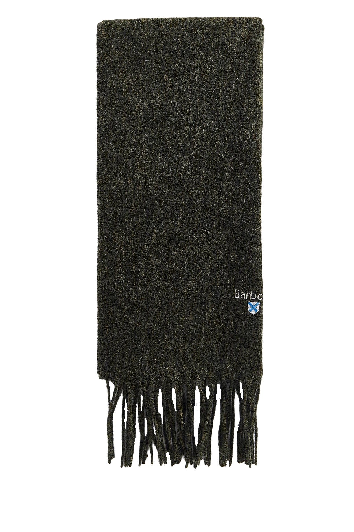 Barbour Plain Lambswool Scarf - Seaweed USC0008_GN31_OS
