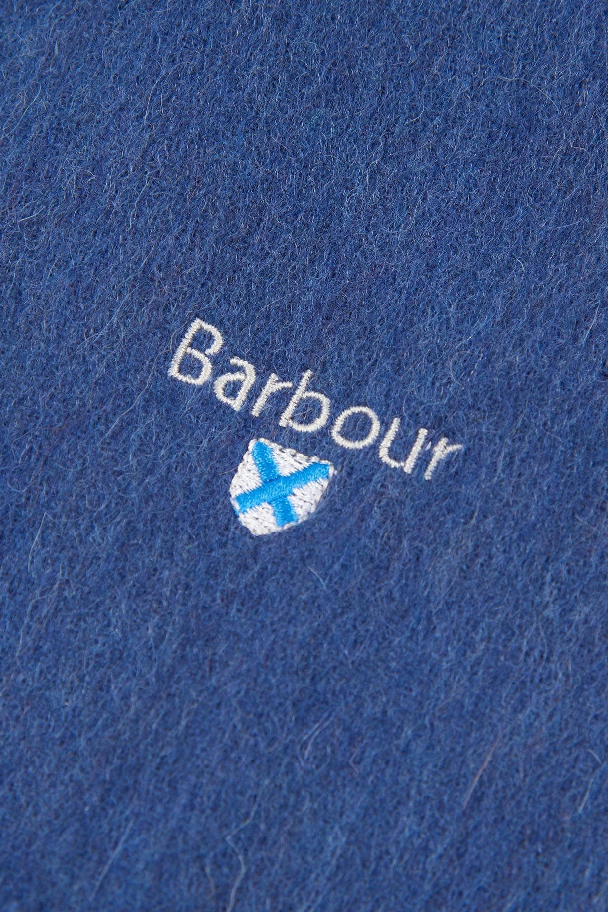 Barbour Plain Lambswool Scarf - True Navy USC0008_NY71_OS