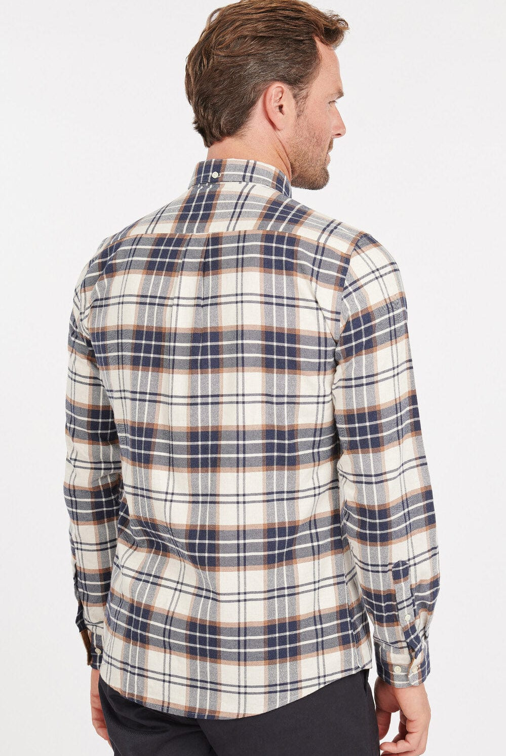 Barbour Portdown Tailored Shirt - Ecru