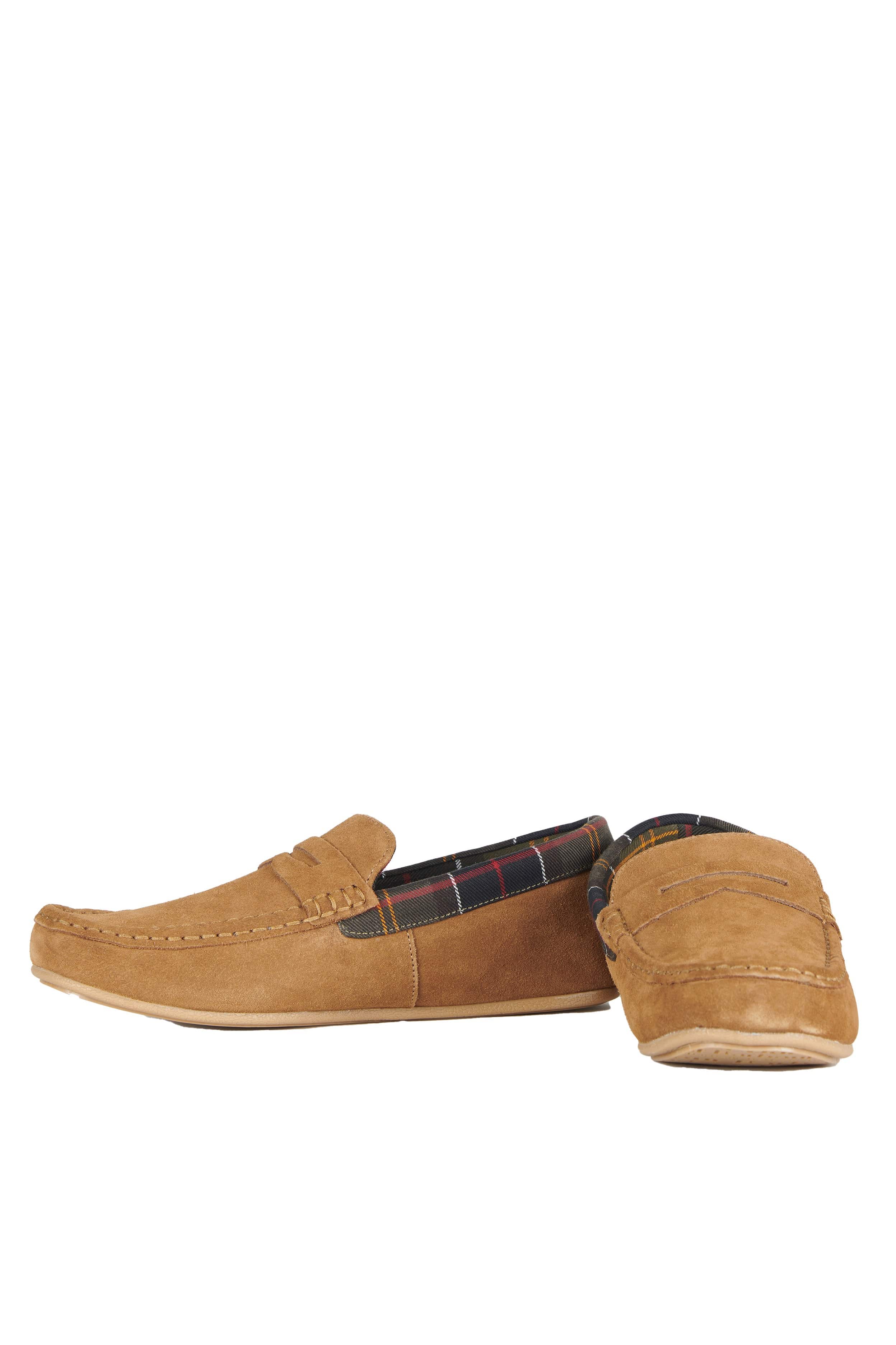 Barbour Porterfield Loafer Slippers - Dark Sand